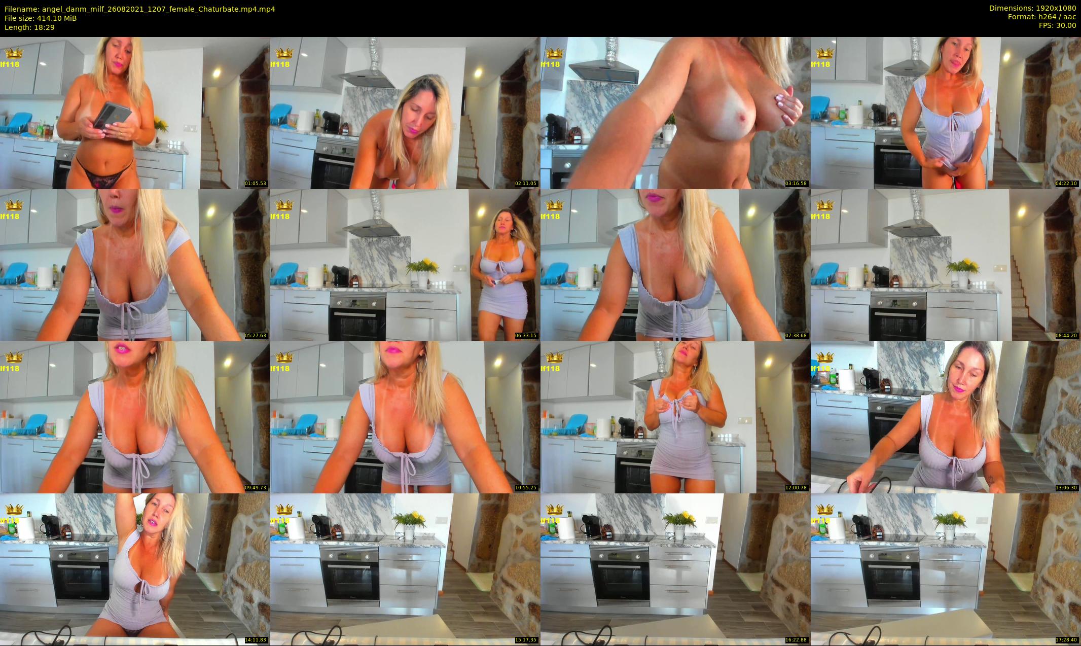 angel_danm_milf — 19 minute Chaturbate female cam show recording, 1080p, Aug 26, 2021