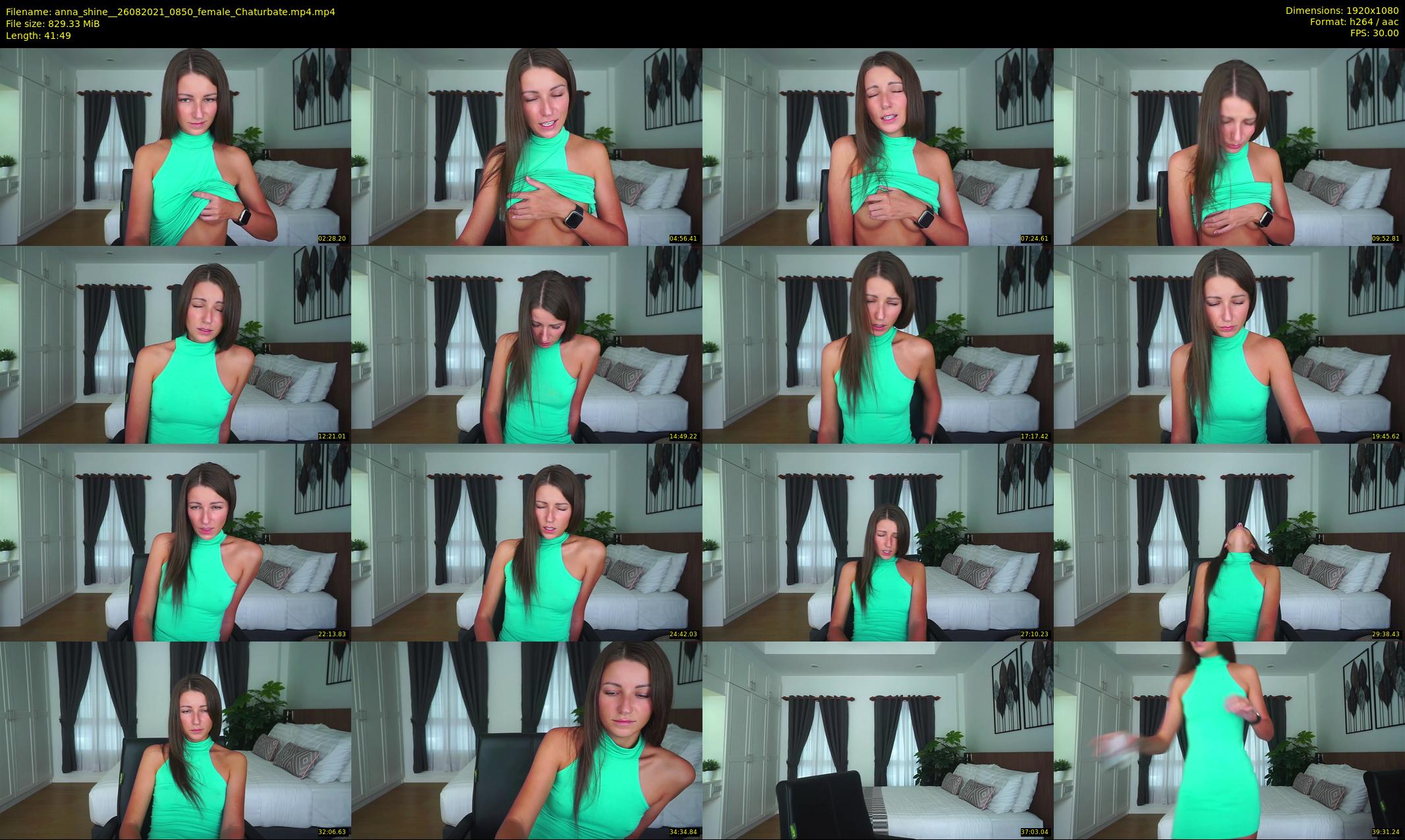 anna_shine_ — 42 minute Chaturbate female cam show recording, 1080p, Aug 26, 2021