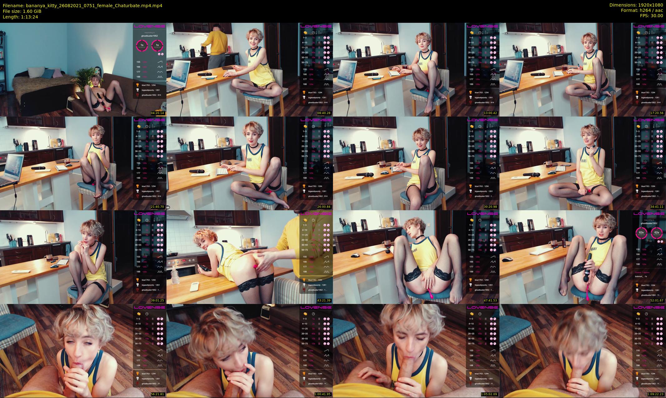 bananya_kitty — 74 minute Chaturbate couple cam show recording, 1080p, Aug 26, 2021