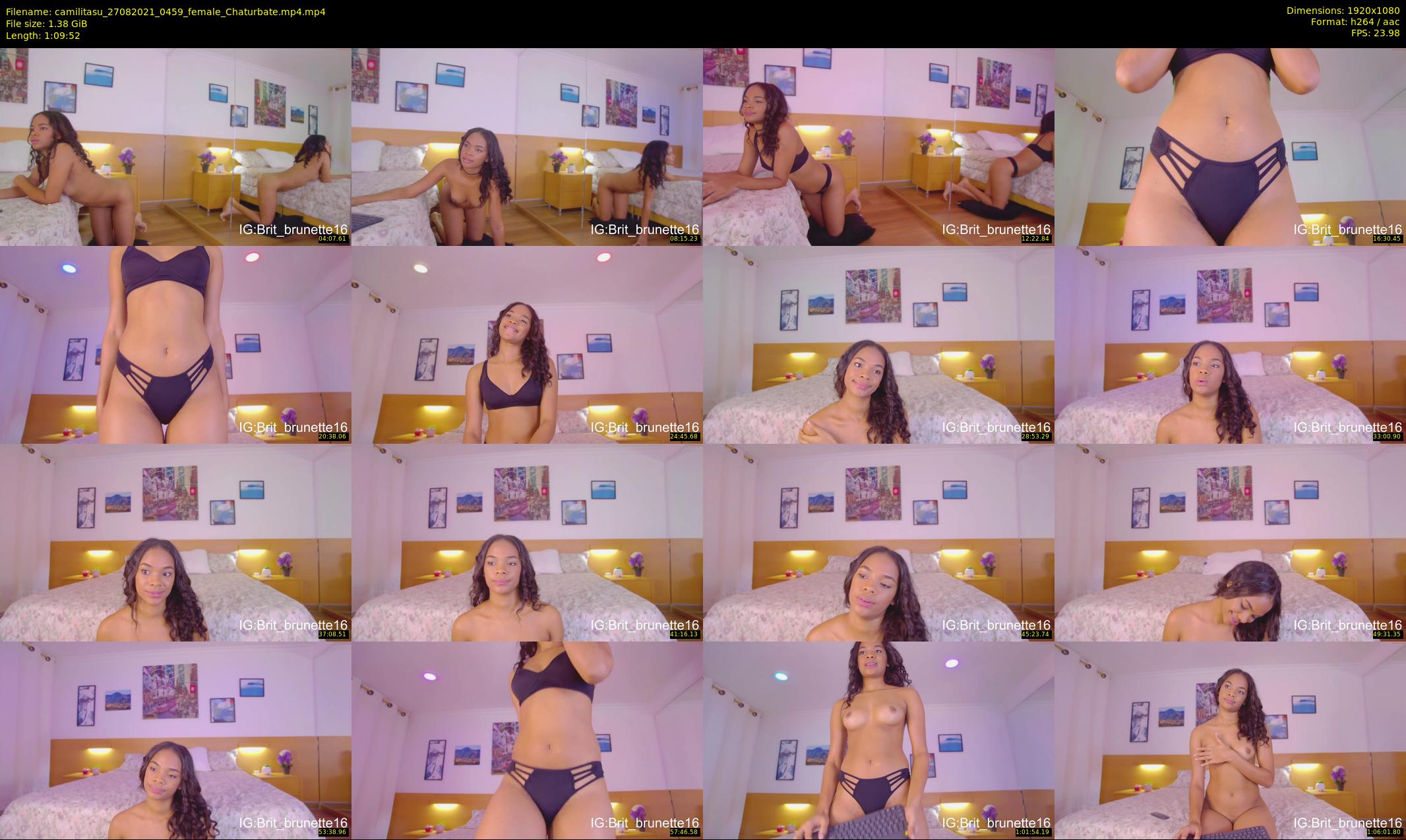 camilitasu — 70 minute Chaturbate female cam show recording, 1080p, Aug 27, 2021