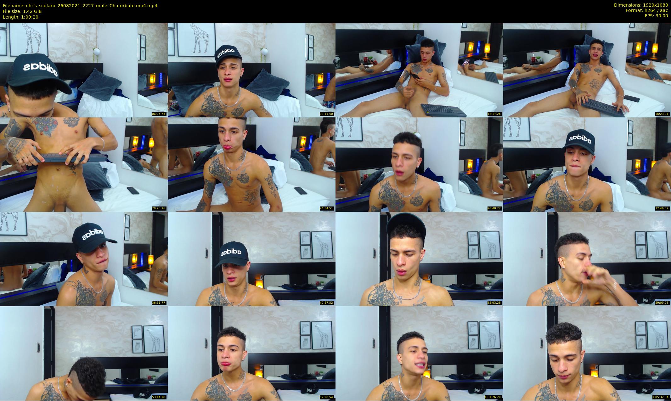 chris_scolaro — 70 minute Chaturbate male cam show recording, 1080p, Aug 26, 2021