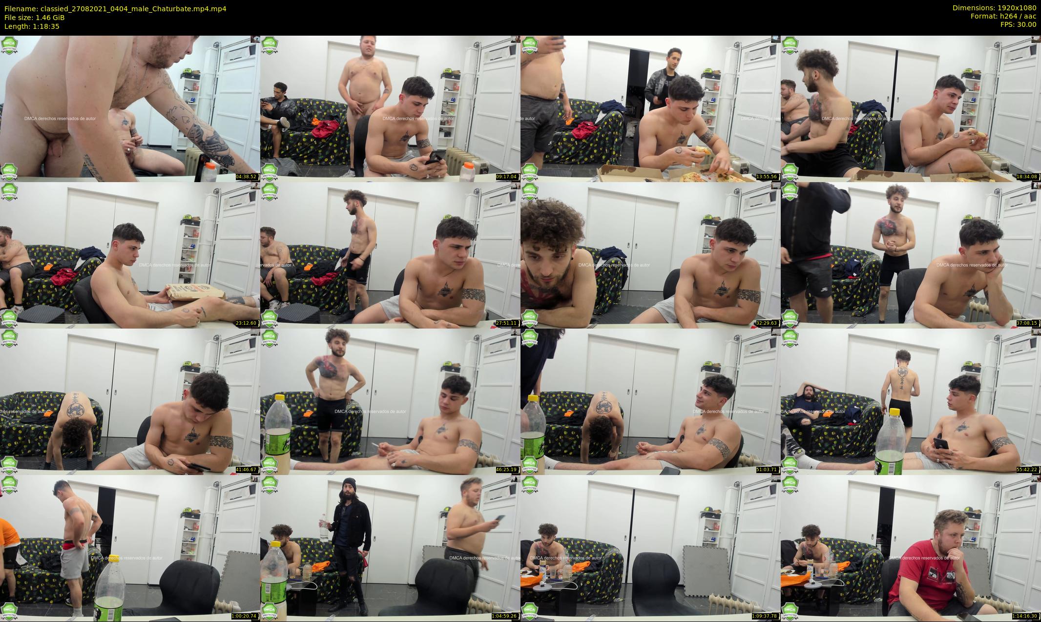 classied — 79 minute Chaturbate male cam show recording, 1080p, Aug 27, 2021