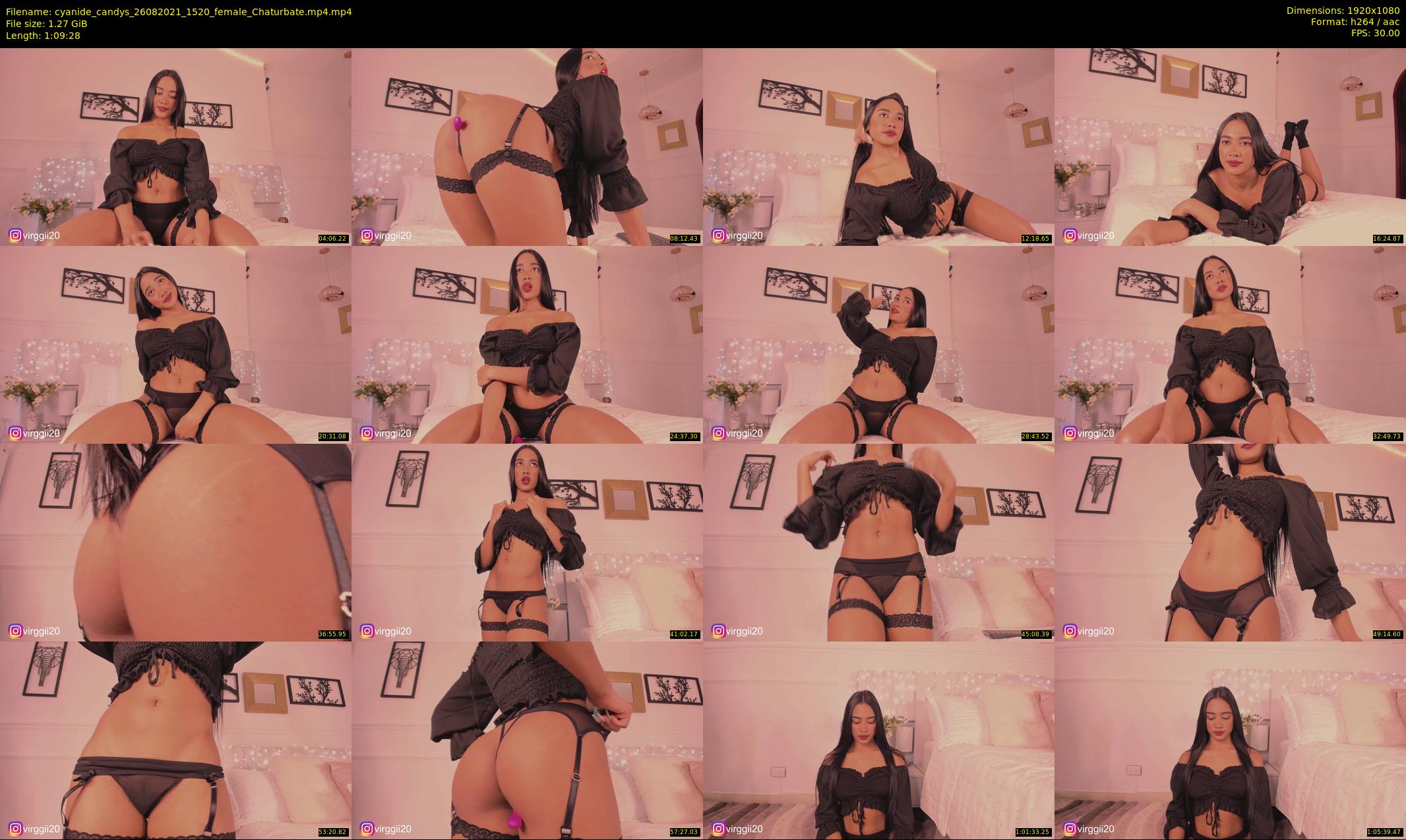 cyanide_candys — 70 minute Chaturbate female cam show recording, 1080p, Aug 26, 2021