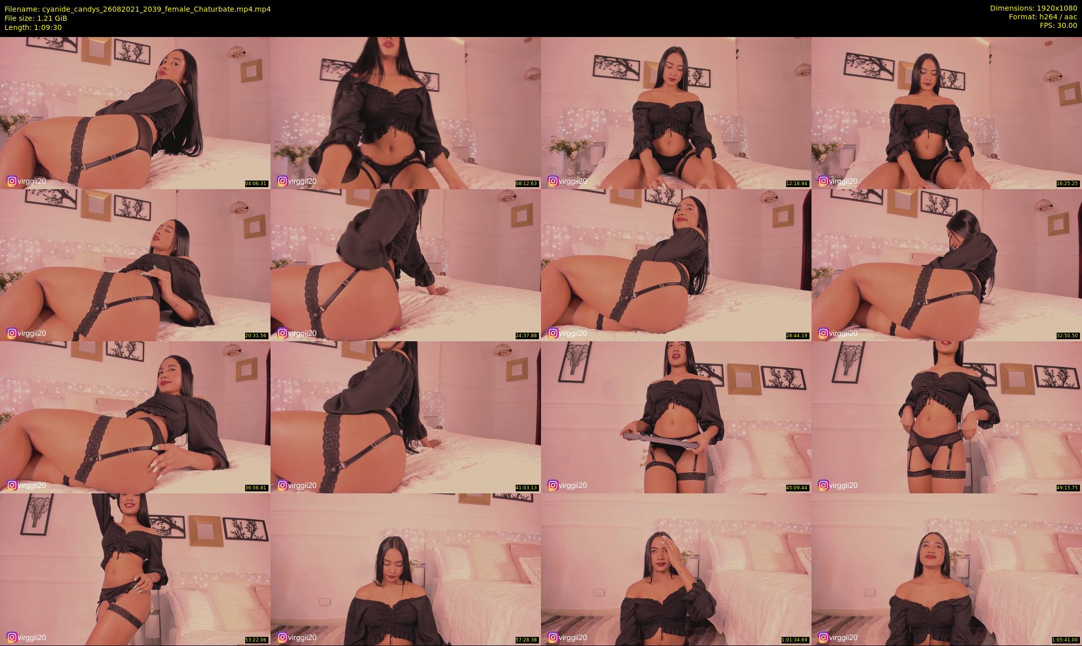 cyanide_candys — 70 minute Chaturbate female cam show recording, 1080p, Aug 26, 2021