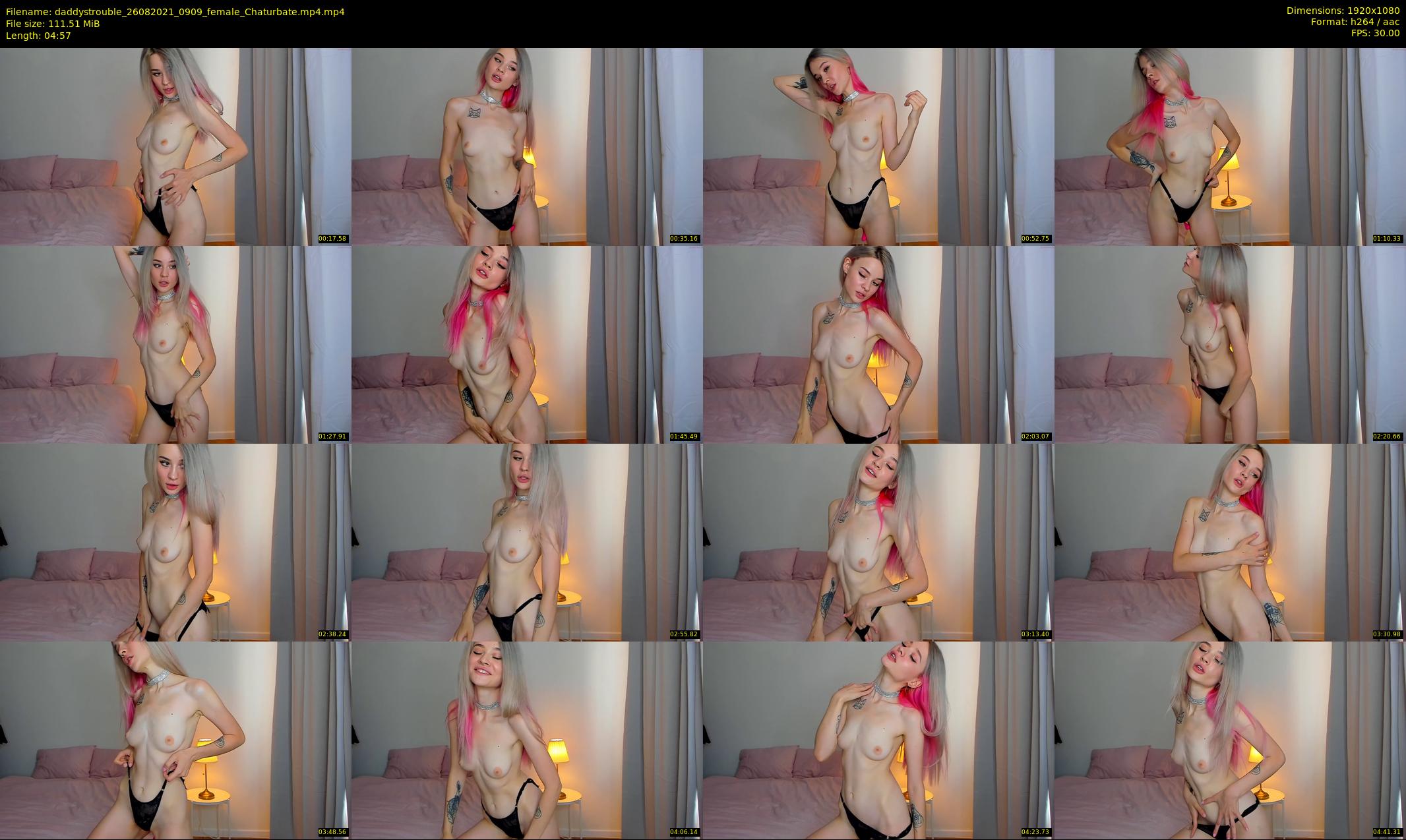daddystrouble — 5 minute Chaturbate female cam show recording, 1080p, Aug 26, 2021