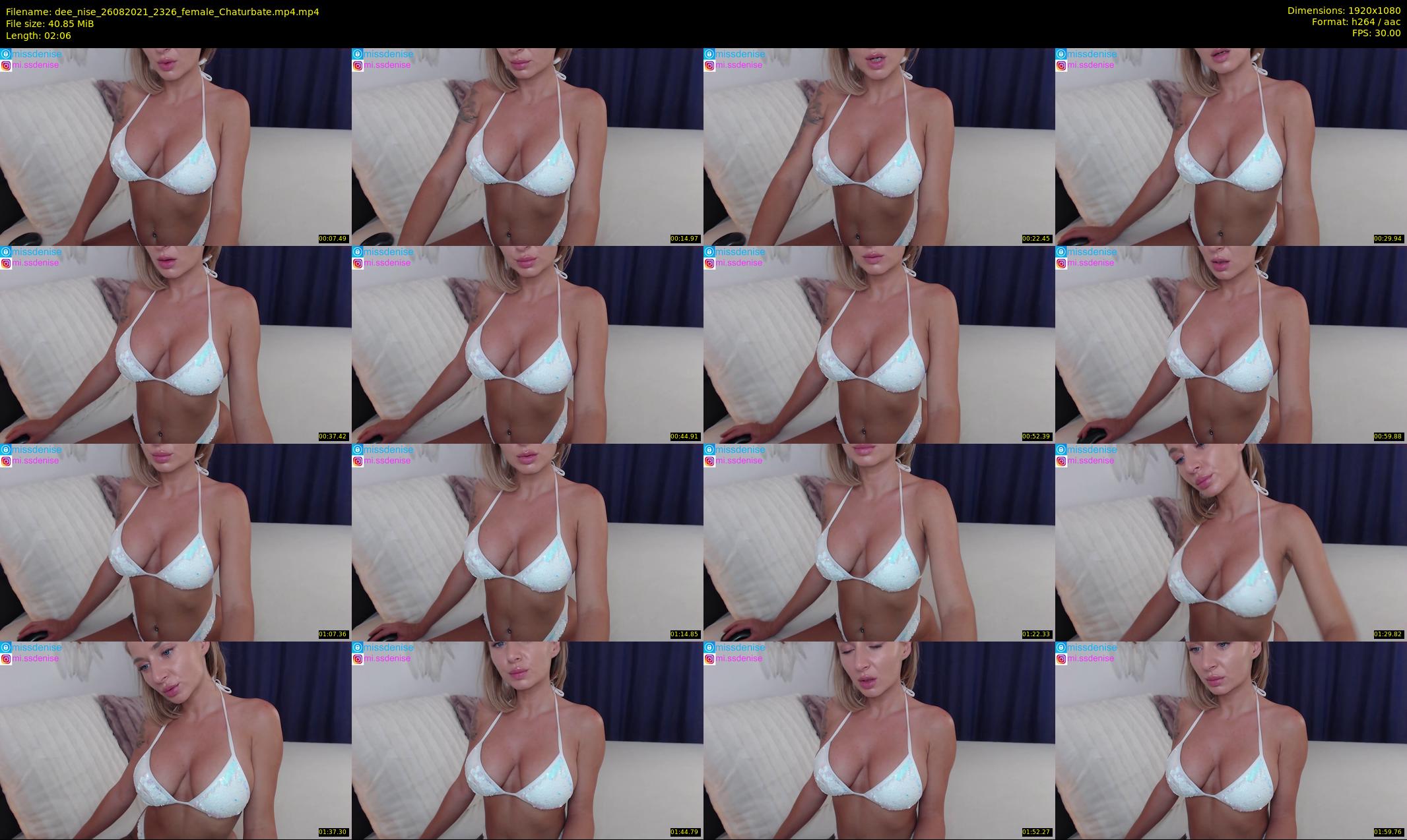 dee_nise — 3 minute Chaturbate female cam show recording, 1080p, Aug 26, 2021