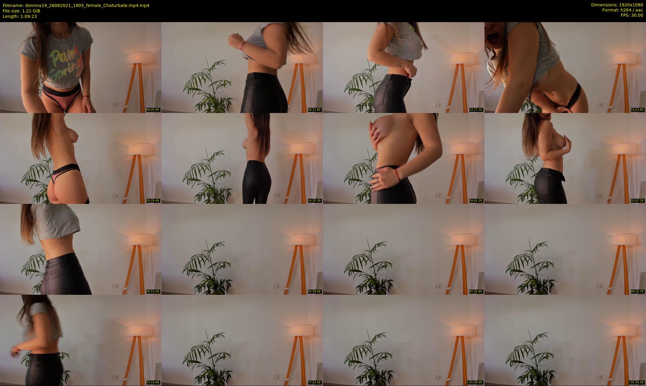 donnna19 — 70 minute Chaturbate female cam show recording, 1080p, Aug 26, 2021