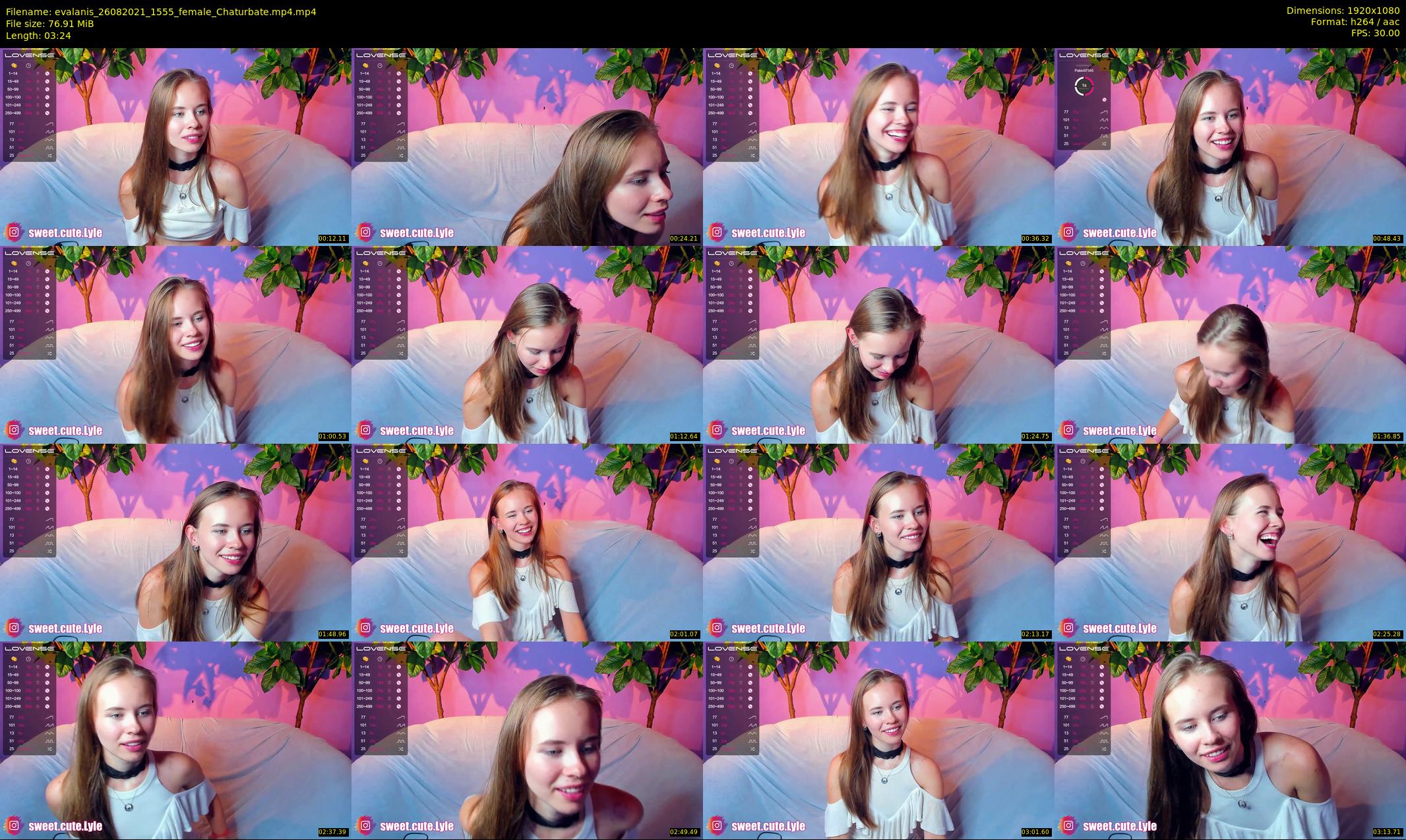 evalanis — 4 minute Chaturbate couple cam show recording, 1080p, Aug 26, 2021