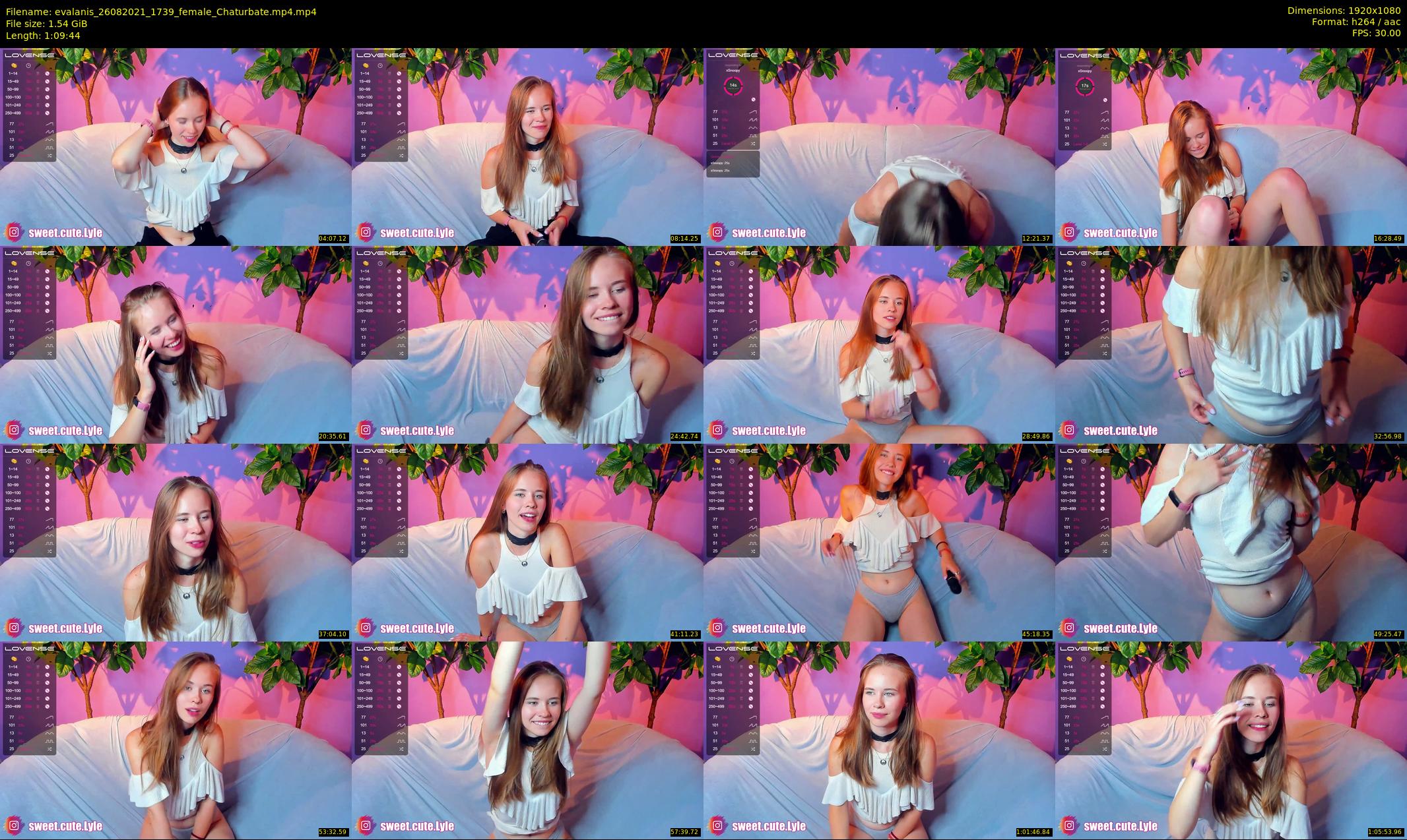 evalanis — 70 minute Chaturbate couple cam show recording, 1080p, Aug 26, 2021