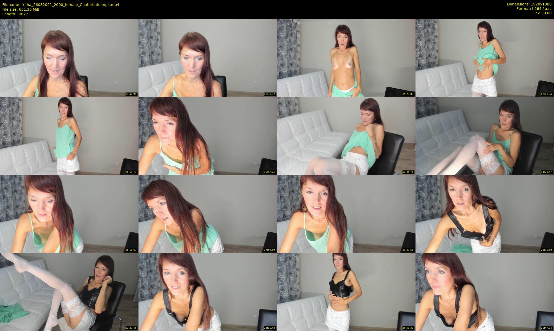 fritha — 31 minute Chaturbate female cam show recording, 1080p, Aug 26, 2021