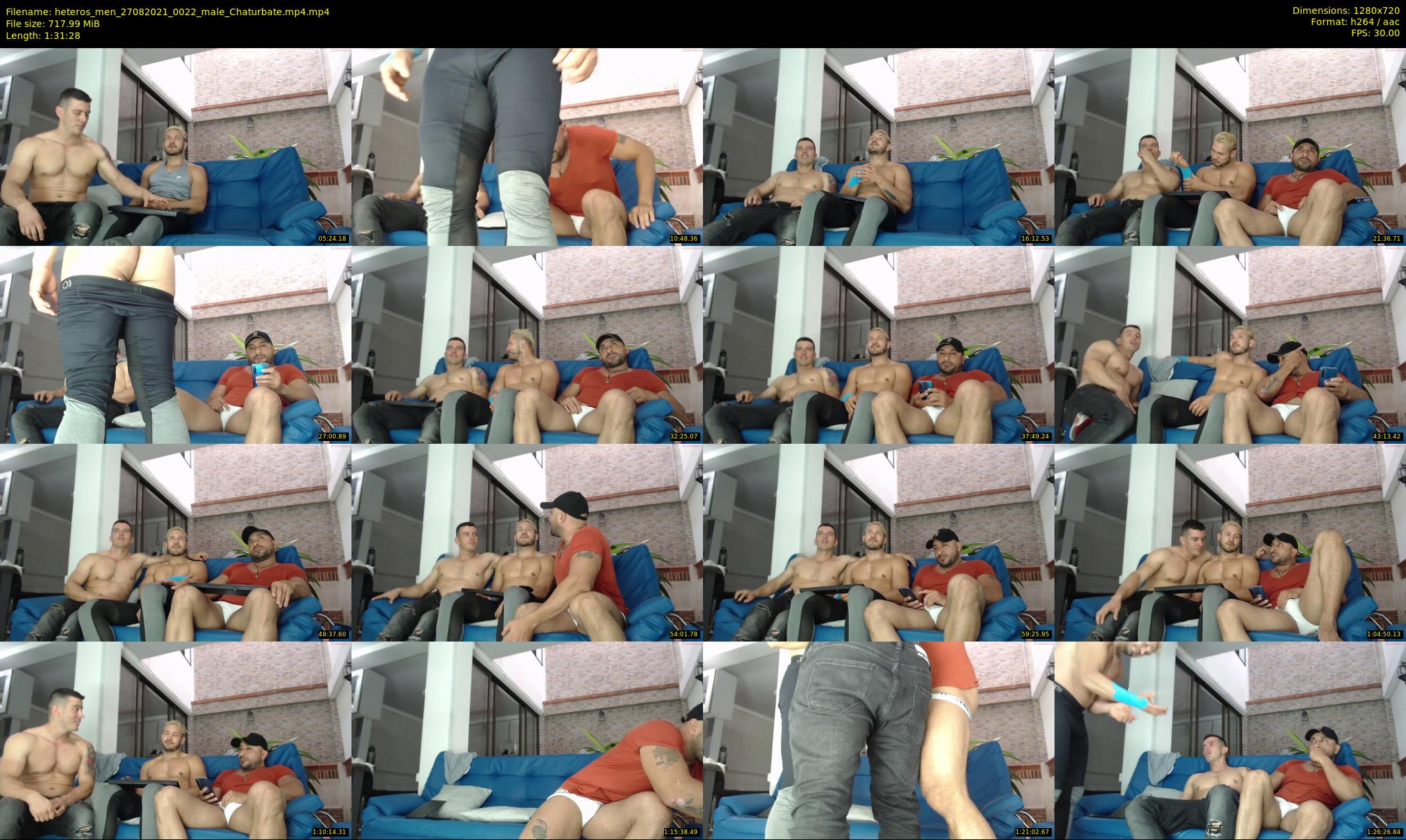 heteros_men — 92 minute Chaturbate male cam show recording, 720p, Aug 27, 2021