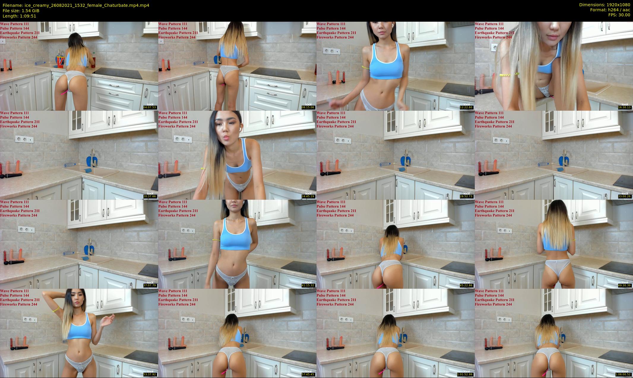 ice_creamy — 70 minute Chaturbate female cam show recording, 1080p, Aug 26, 2021
