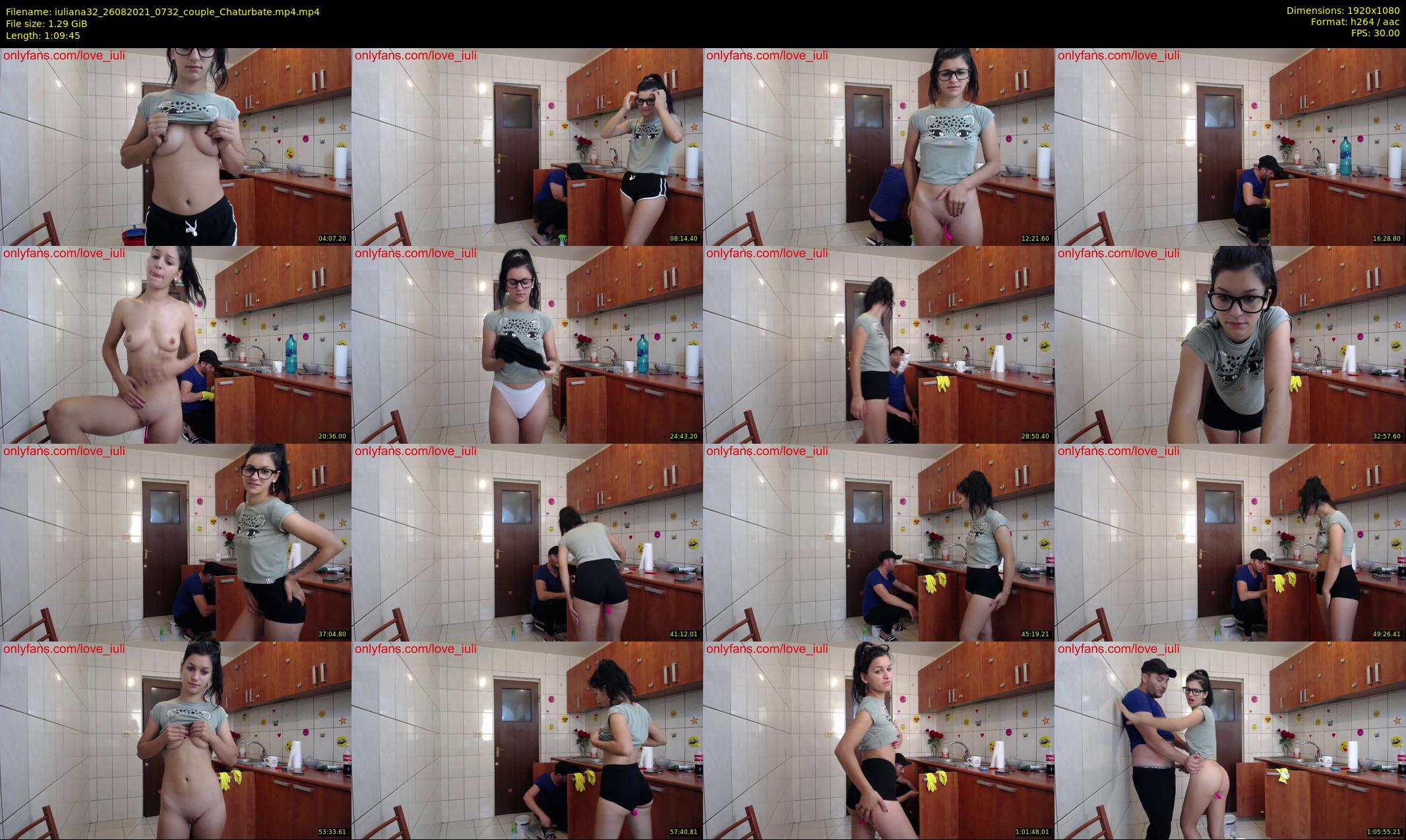 iuliana32 — 70 minute Chaturbate couple cam show recording, 1080p, Aug 26, 2021