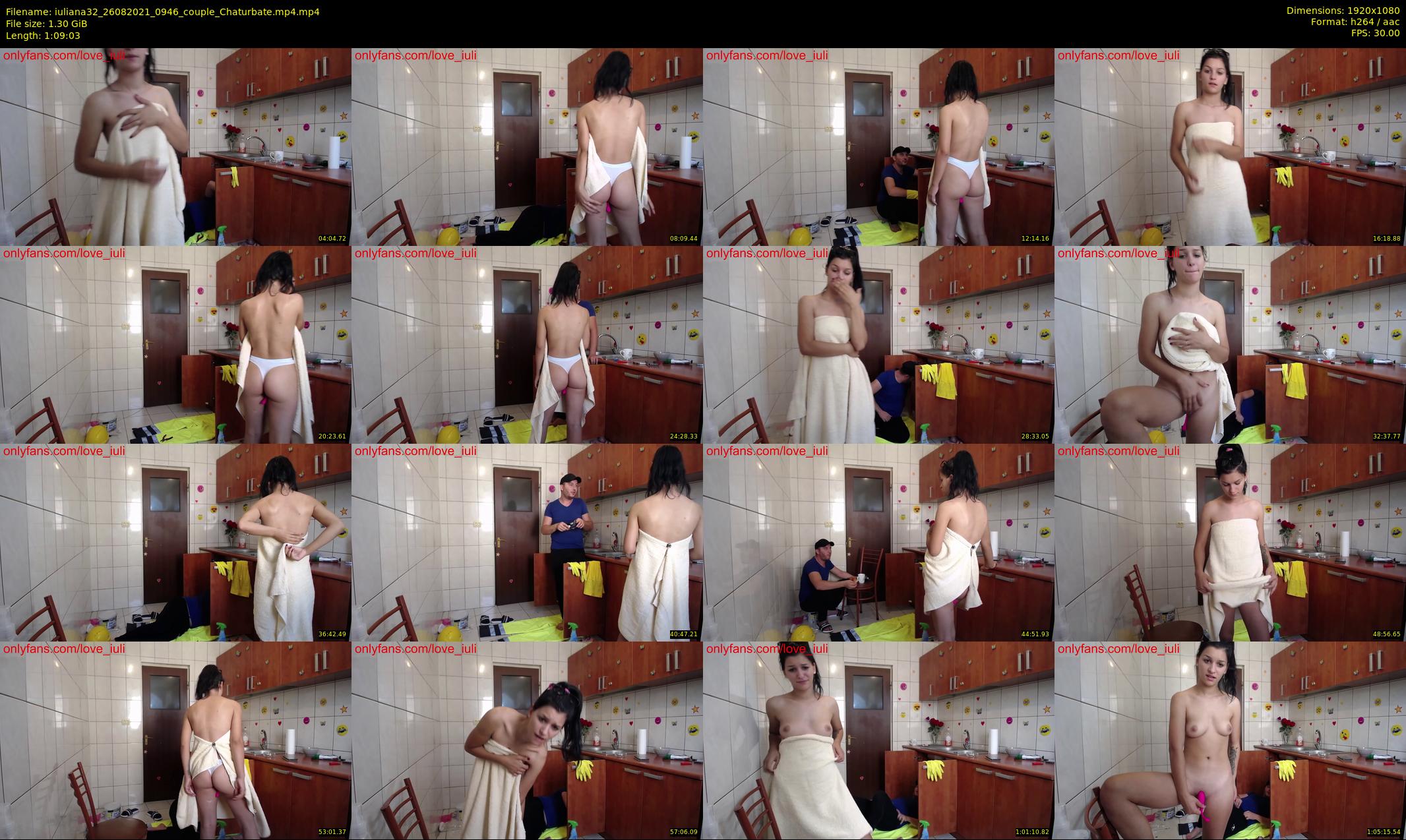 iuliana32 — 70 minute Chaturbate couple cam show recording, 1080p, Aug 26, 2021