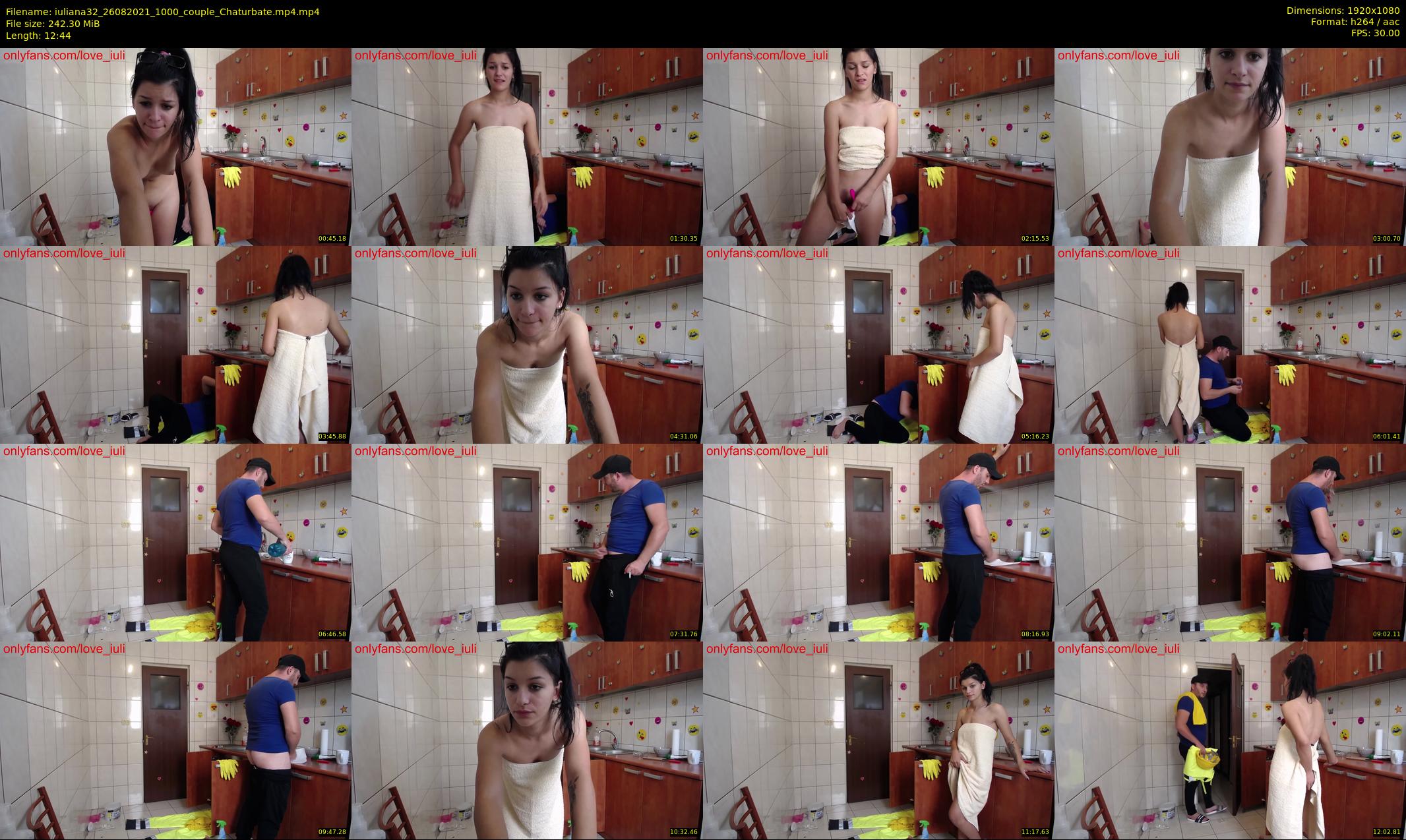 iuliana32 — 13 minute Chaturbate couple cam show recording, 1080p, Aug 26, 2021