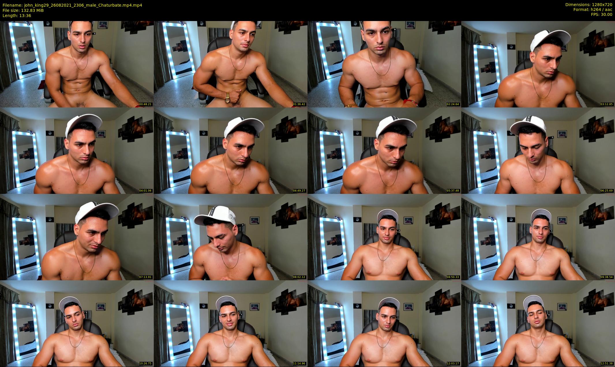 john_king29 — 14 minute Chaturbate male cam show recording, 720p, Aug 26, 2021