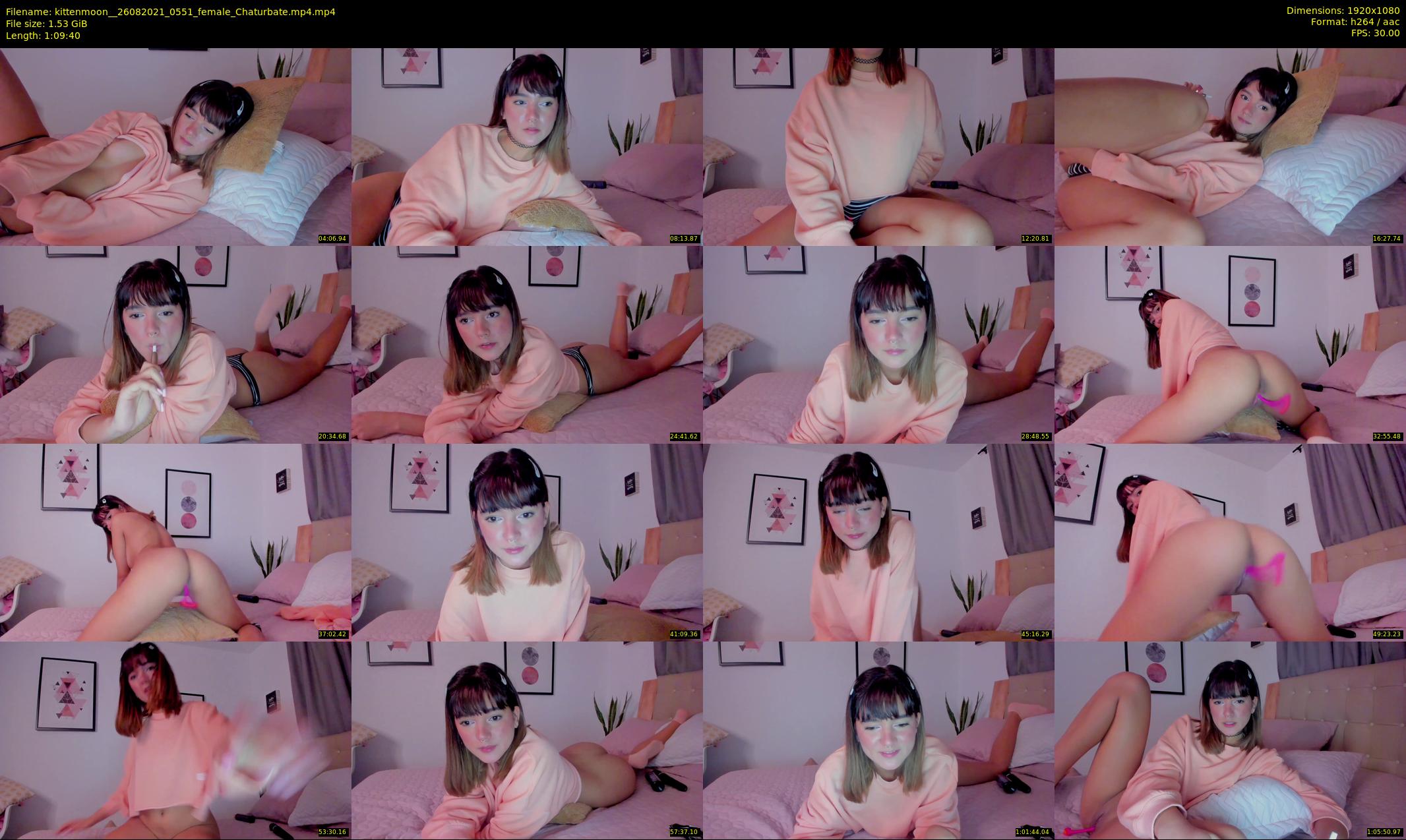 kittenmoon_ — 70 minute Chaturbate female cam show recording, 1080p, Aug 26, 2021