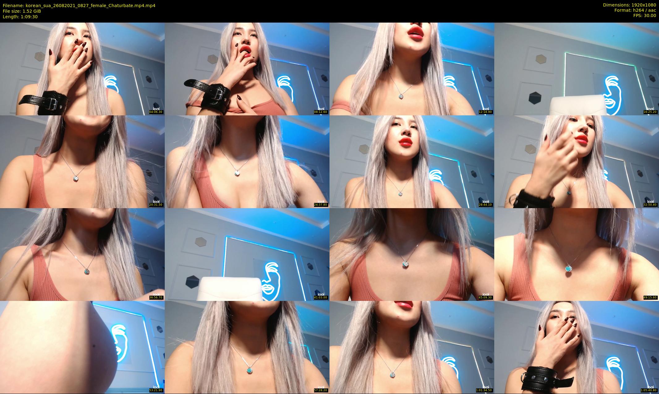 korean_sua — 70 minute Chaturbate female cam show recording, 1080p, Aug 26, 2021