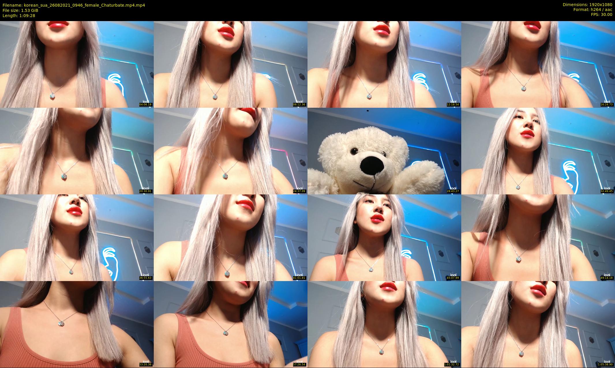 korean_sua — 70 minute Chaturbate female cam show recording, 1080p, Aug 26, 2021
