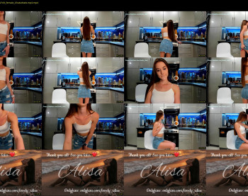 lovely__alisa — 36 minute Chaturbate female cam show recording, 1080p, Aug 26, 2021