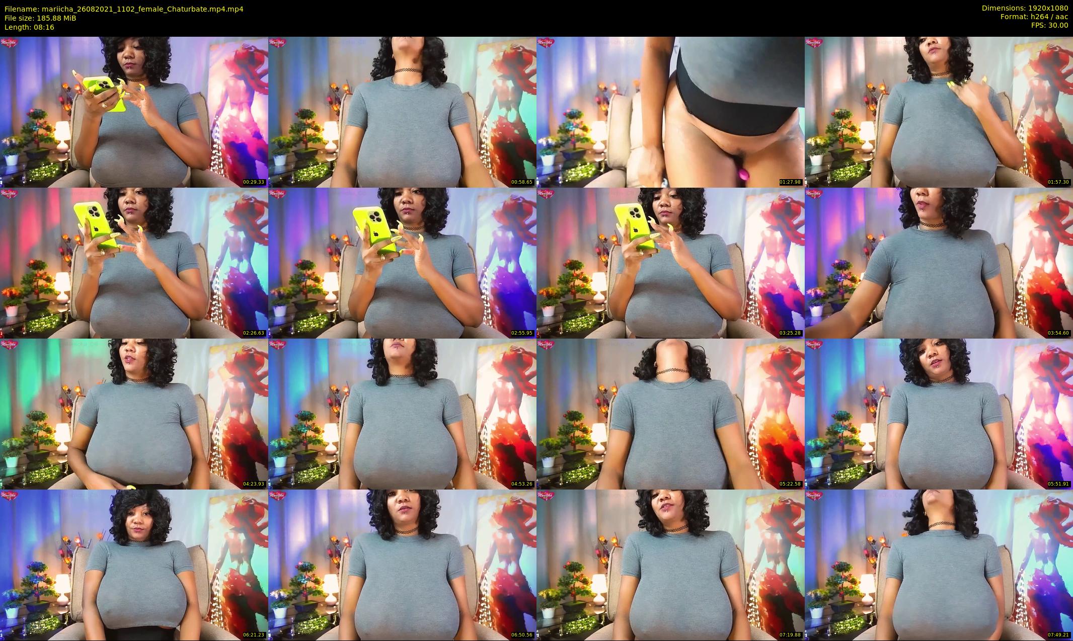 mariicha — 9 minute Chaturbate female cam show recording, 1080p, Aug 26, 2021