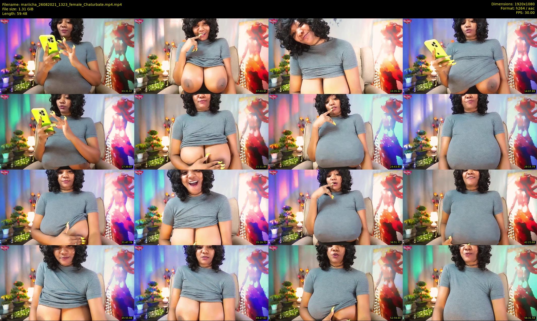 mariicha — 60 minute Chaturbate female cam show recording, 1080p, Aug 26, 2021