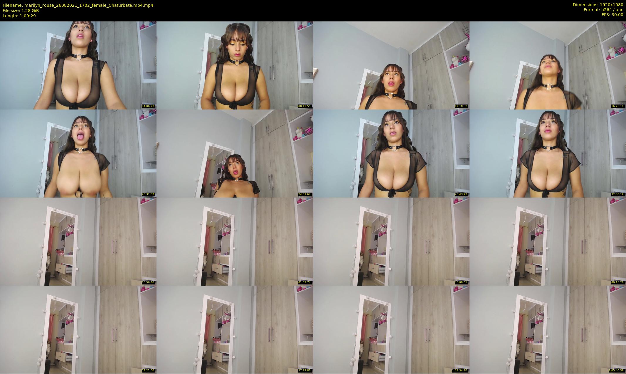 marilyn_rouse — 70 minute Chaturbate female cam show recording, 1080p, Aug 26, 2021