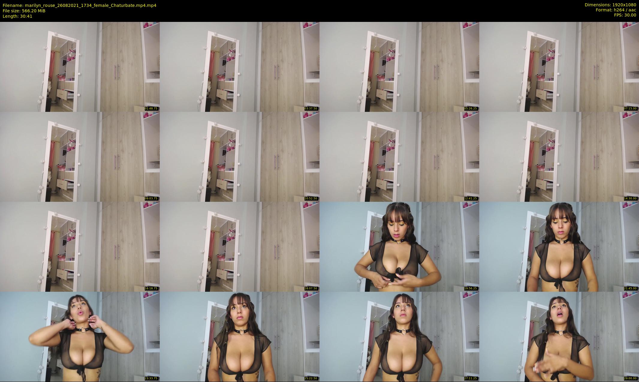 marilyn_rouse — 31 minute Chaturbate female cam show recording, 1080p, Aug 26, 2021