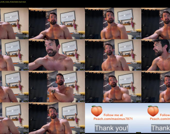 maximus_787 — 13 minute Chaturbate male cam show recording, 1080p, Aug 27, 2021