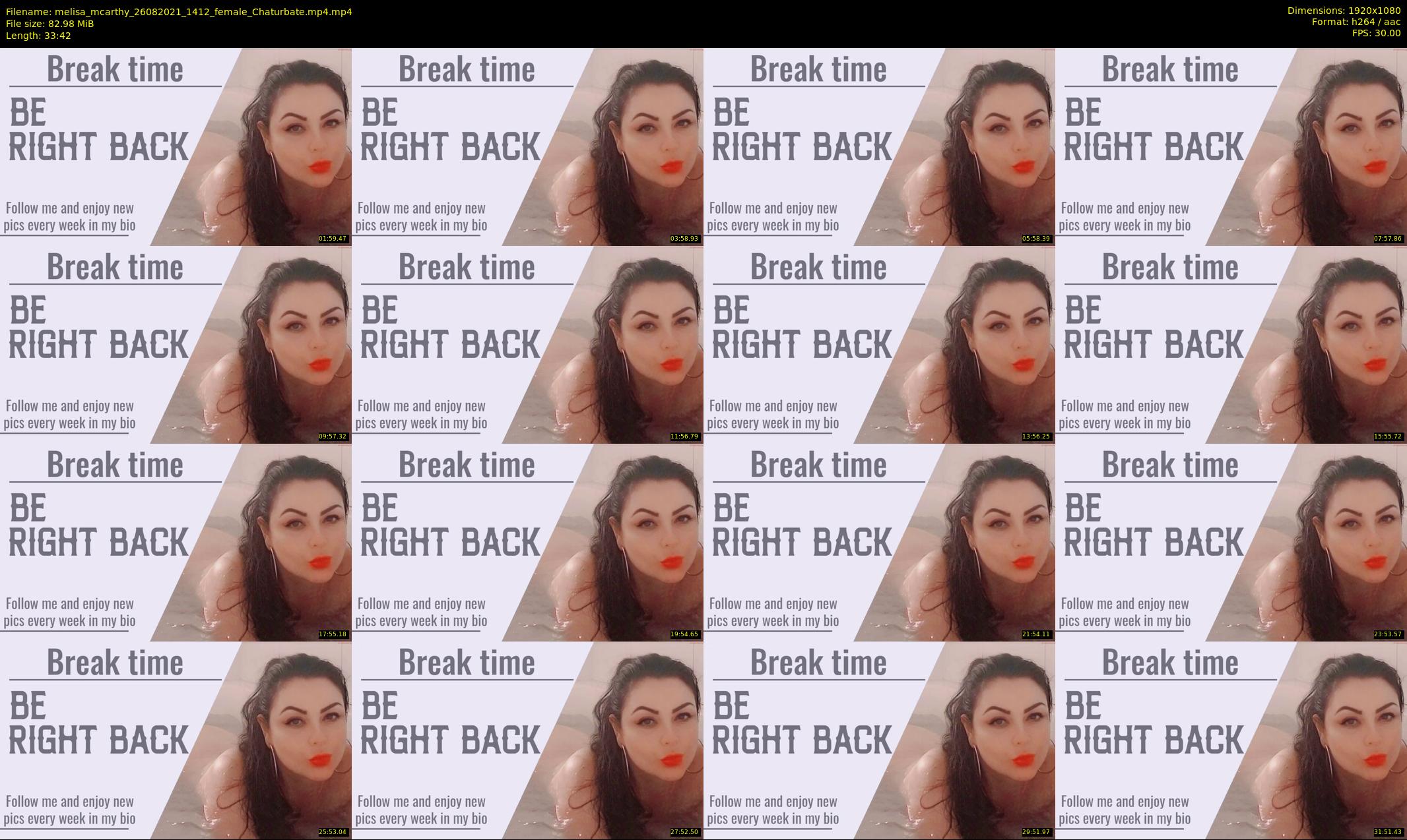 melisa_mcarthy — 34 minute Chaturbate couple cam show recording, 1080p, Aug 26, 2021