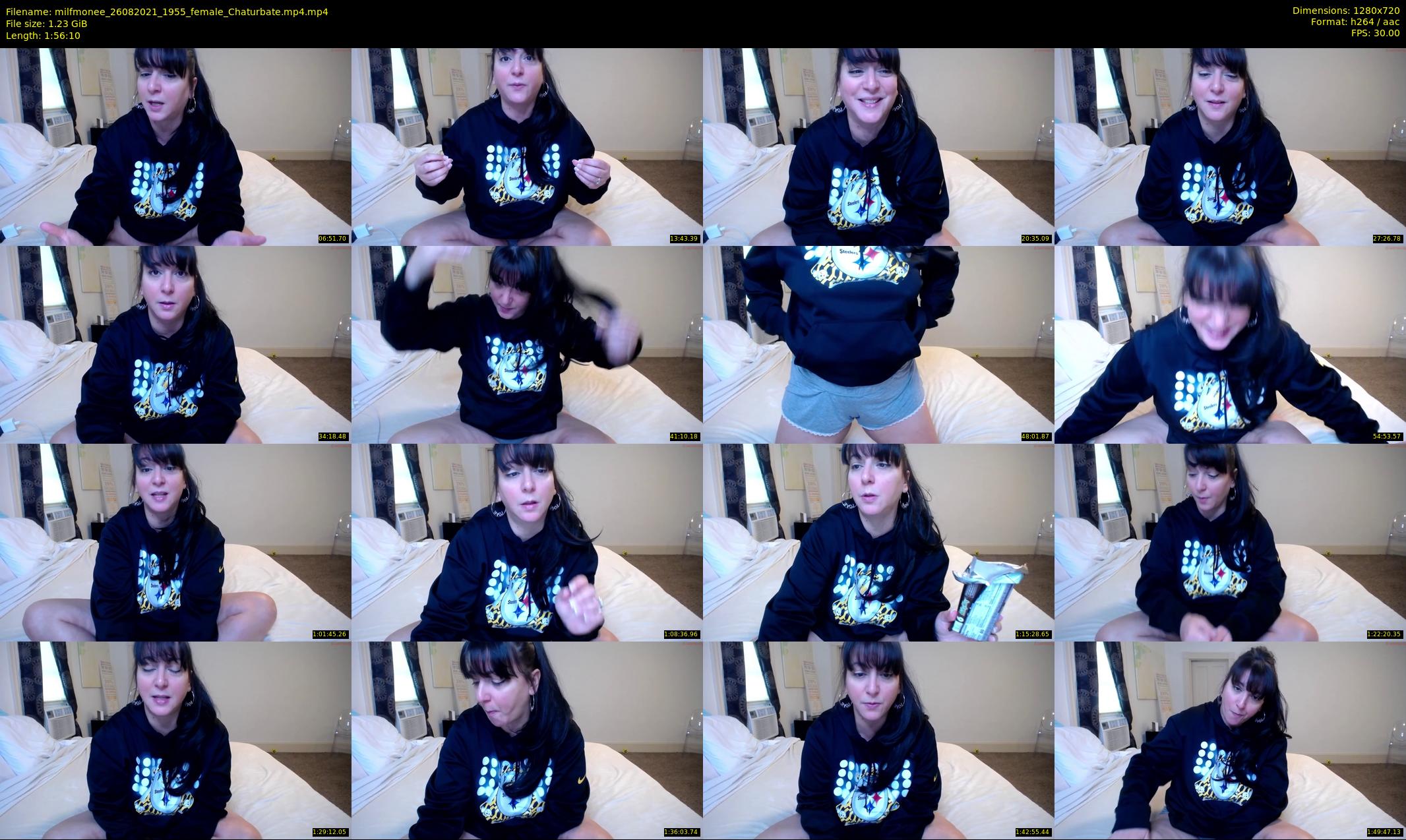 milfmonee — 117 minute Chaturbate female cam show recording, 720p, Aug 26, 2021