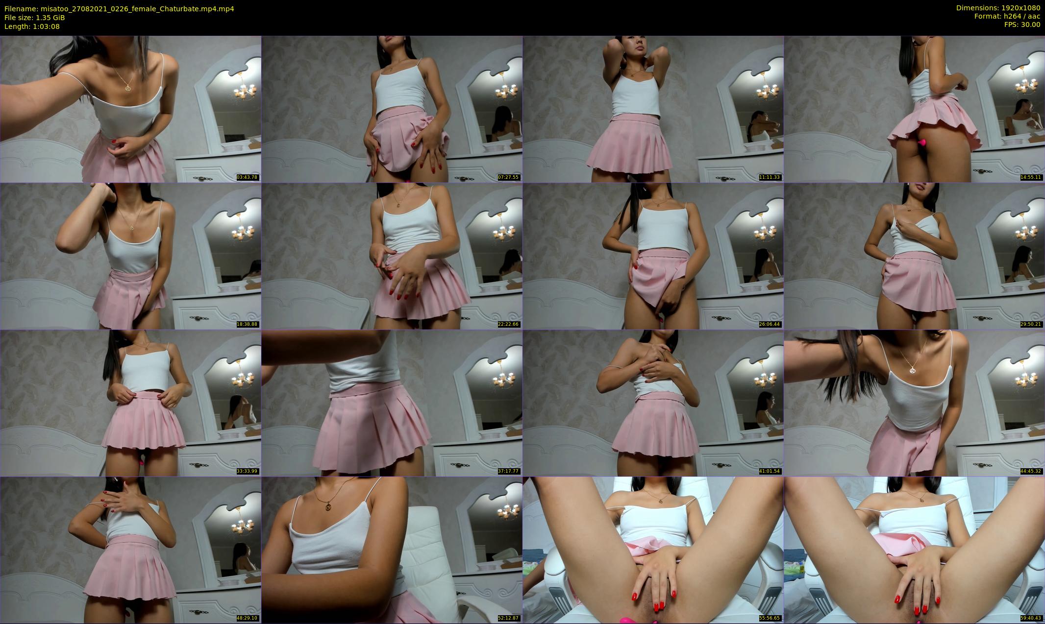 misatoo — 64 minute Chaturbate female cam show recording, 1080p, Aug 27, 2021