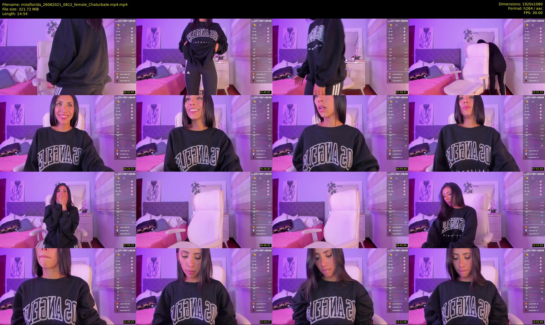 missflorida — 15 minute Chaturbate female cam show recording, 1080p, Aug 26, 2021