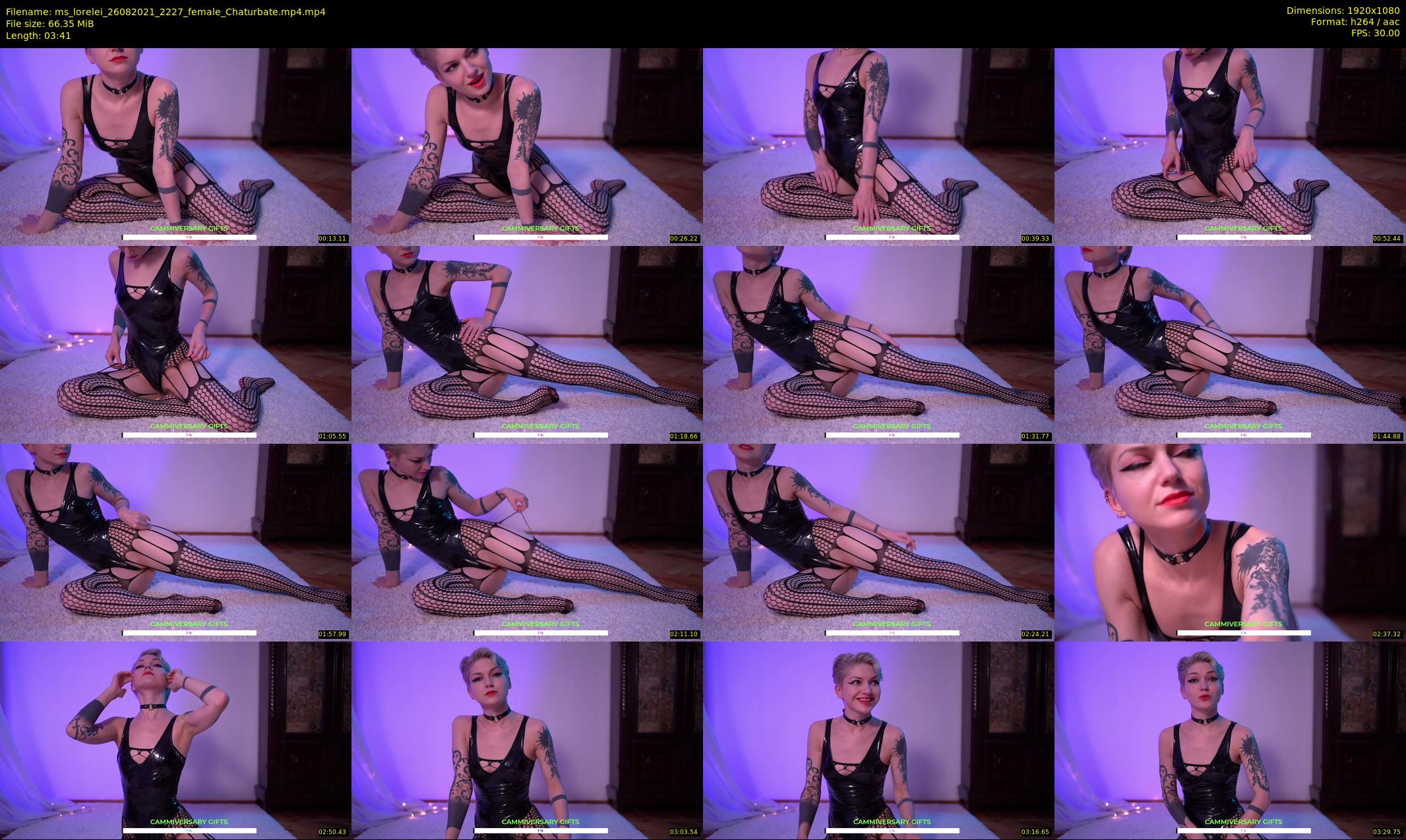 ms_lorelei — 4 minute Chaturbate female cam show recording, 1080p, Aug 26, 2021