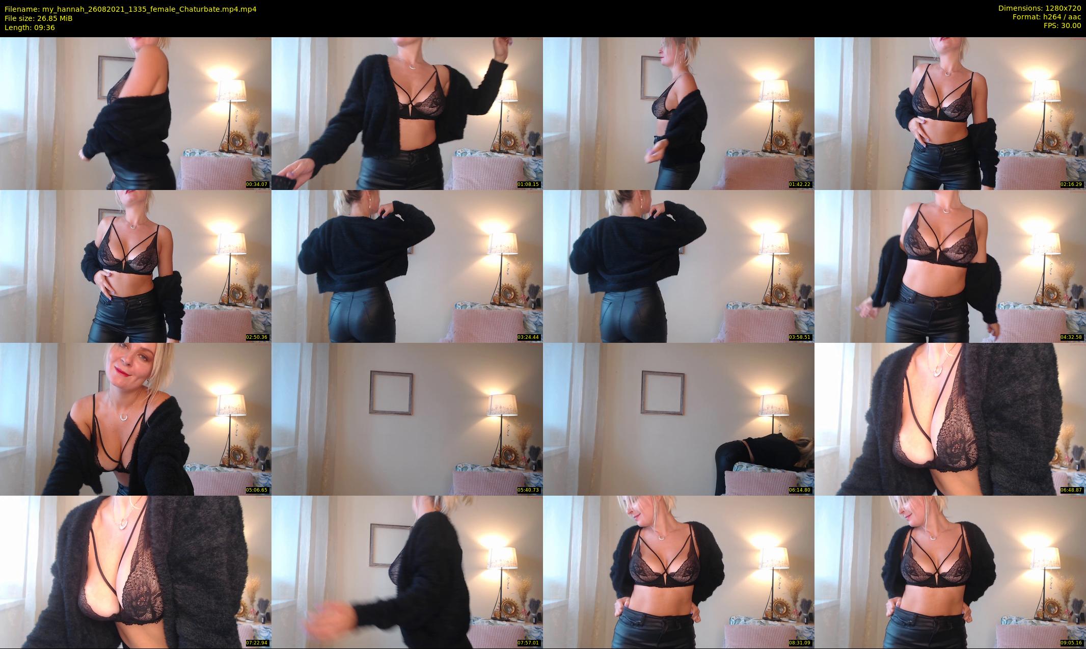 my_hannah — 10 minute Chaturbate female cam show recording, 720p, Aug 26, 2021
