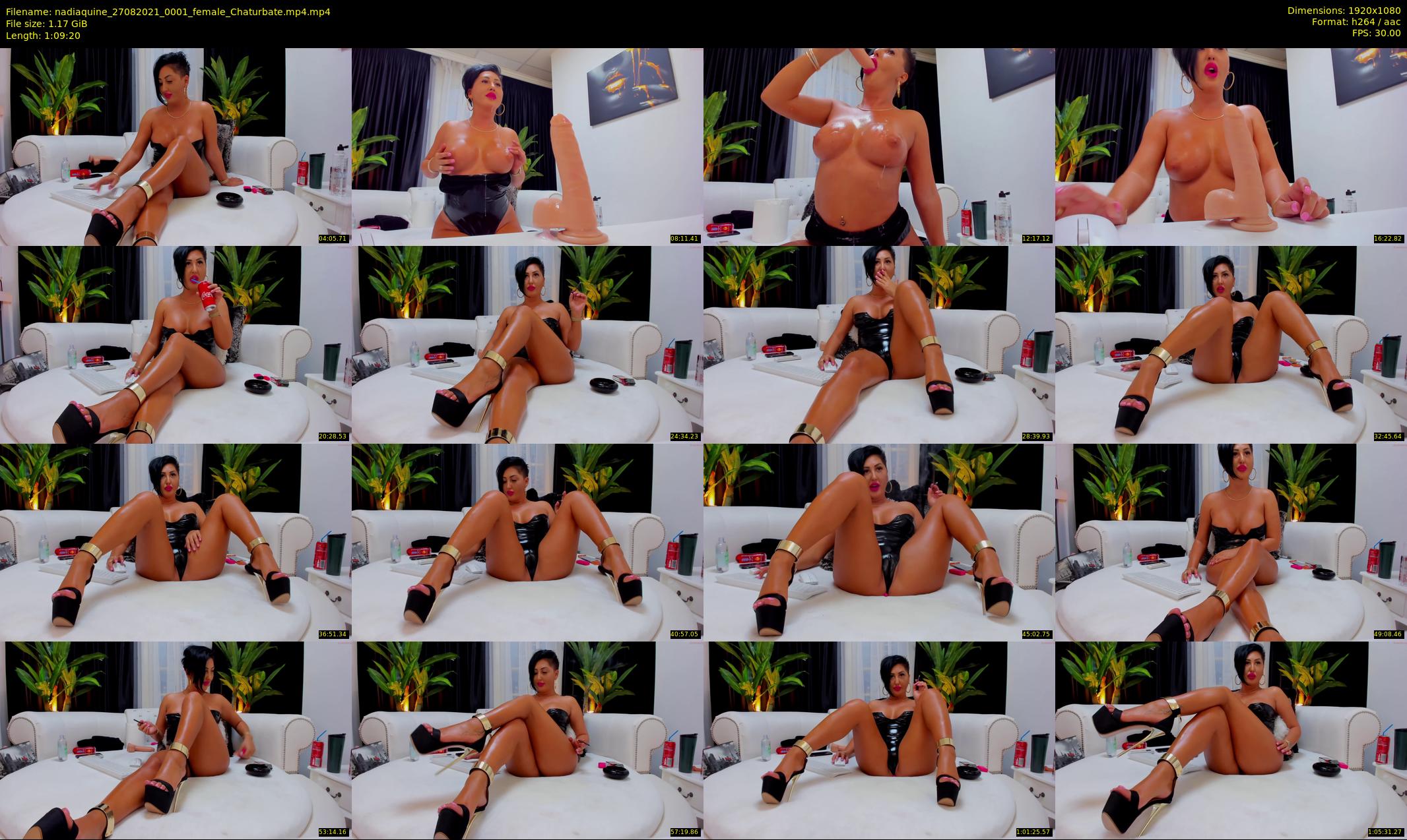 nadiaquine — 70 minute Chaturbate female cam show recording, 1080p, Aug 27, 2021