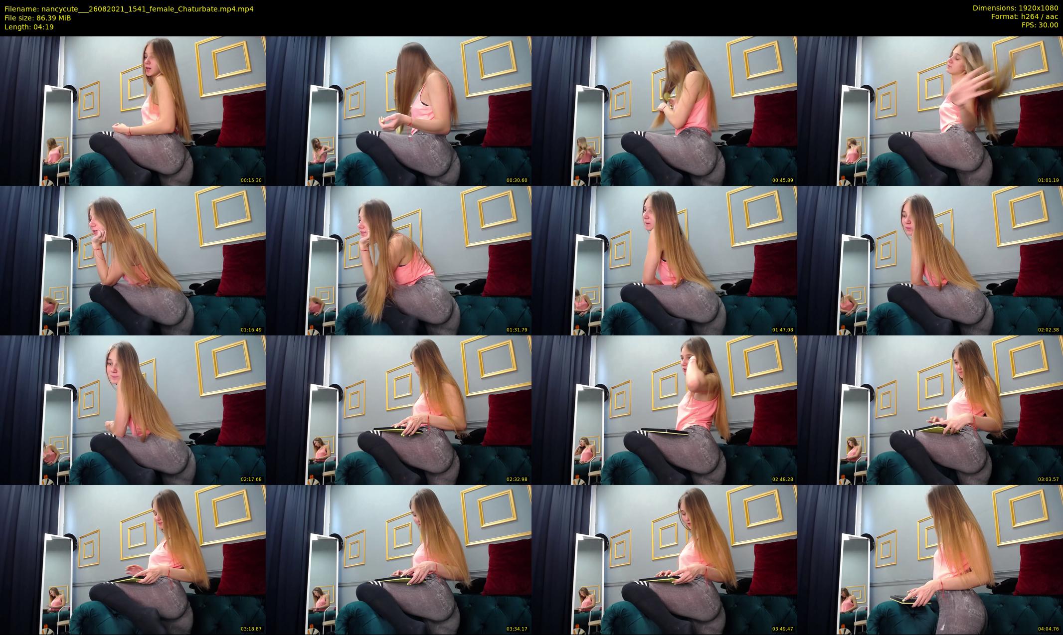 nancycute__ — 5 minute Chaturbate female cam show recording, 1080p, Aug 26, 2021