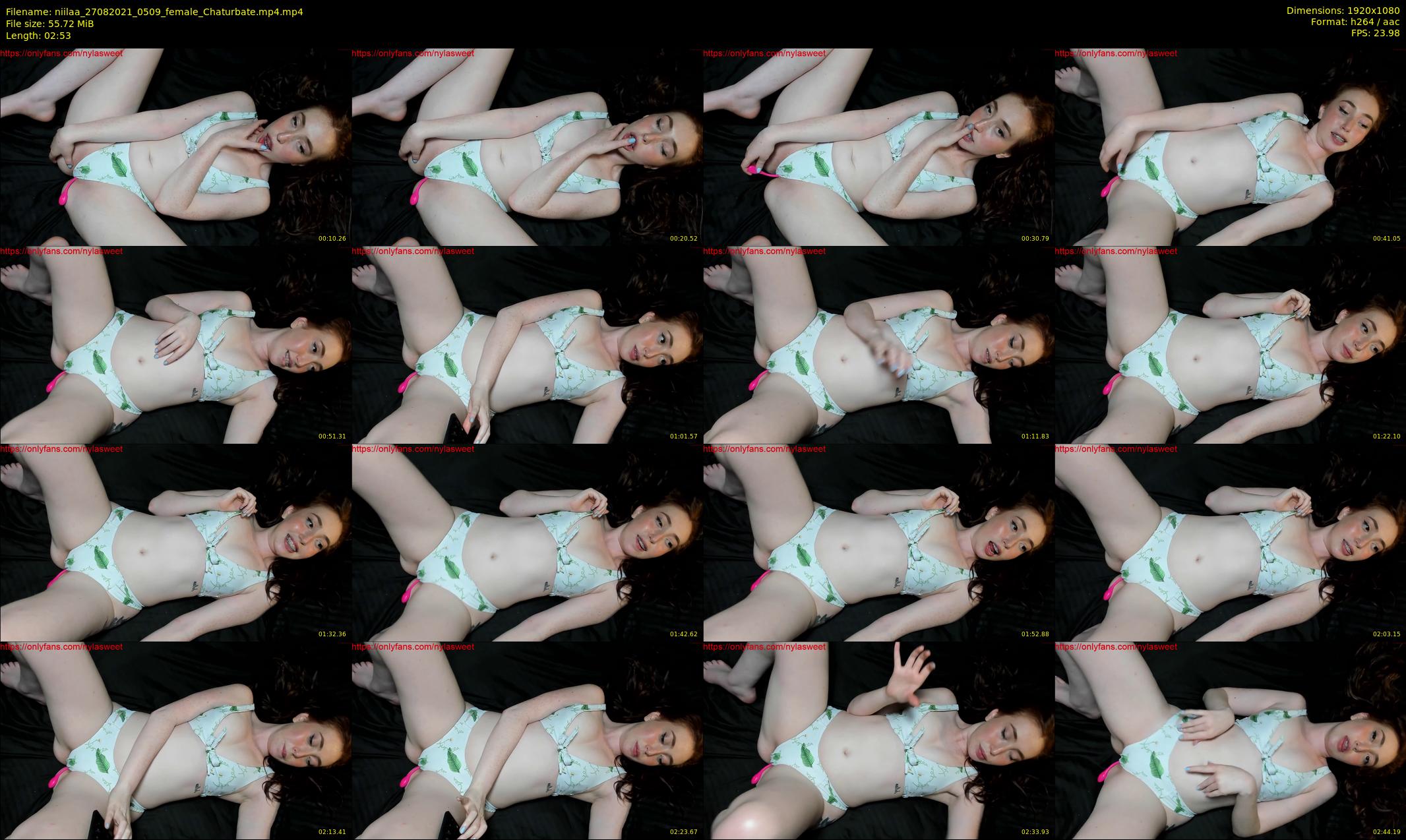 niilaa — 3 minute Chaturbate female cam show recording, 1080p, Aug 27, 2021