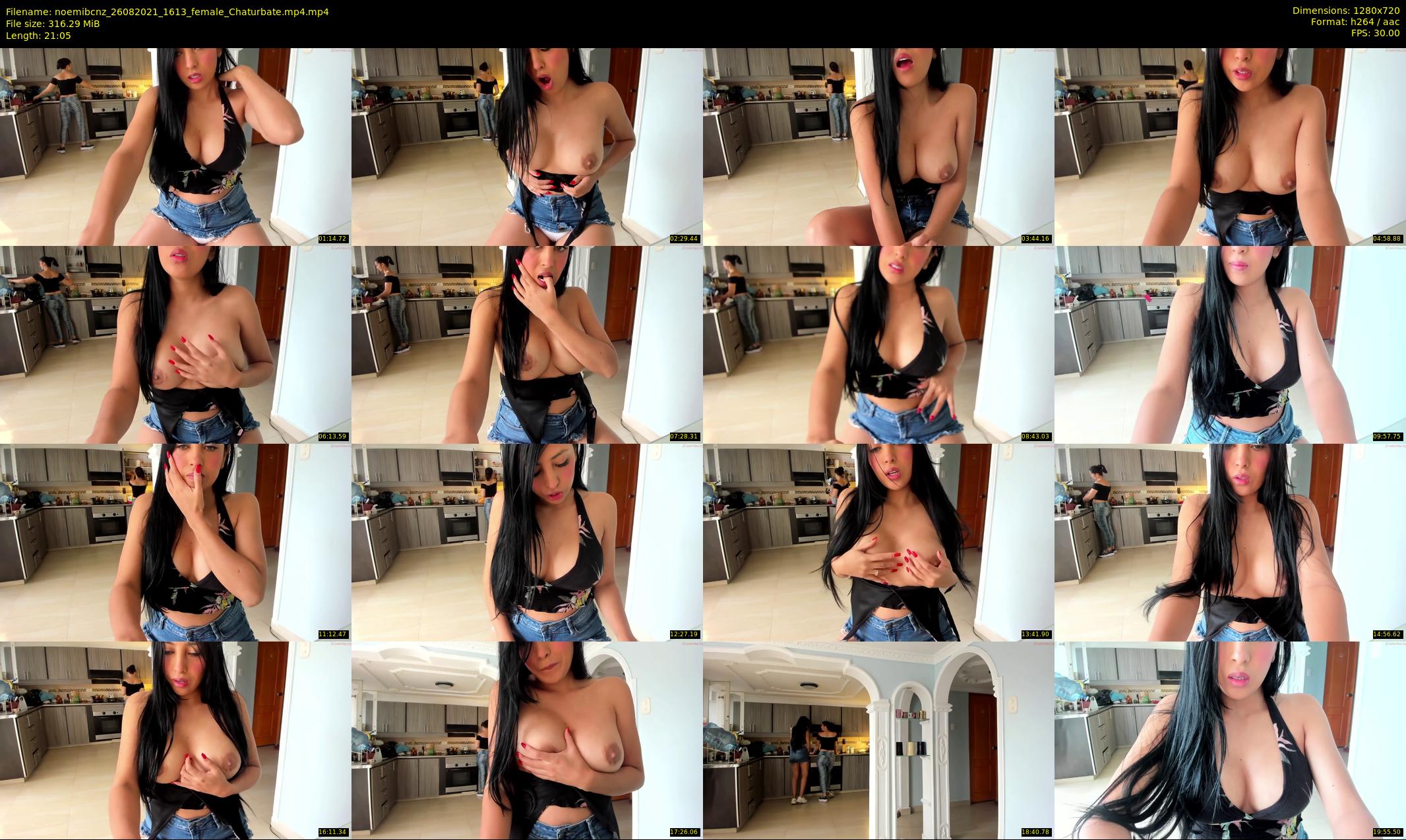 noemibcnz — 22 minute Chaturbate couple cam show recording, 720p, Aug 26, 2021