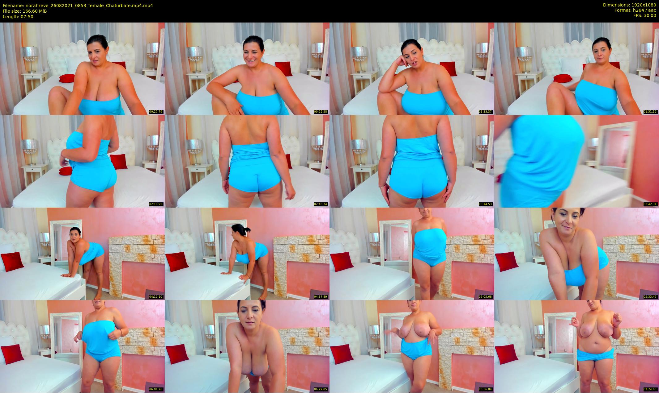 norahreve — 8 minute Chaturbate female cam show recording, 1080p, Aug 26, 2021