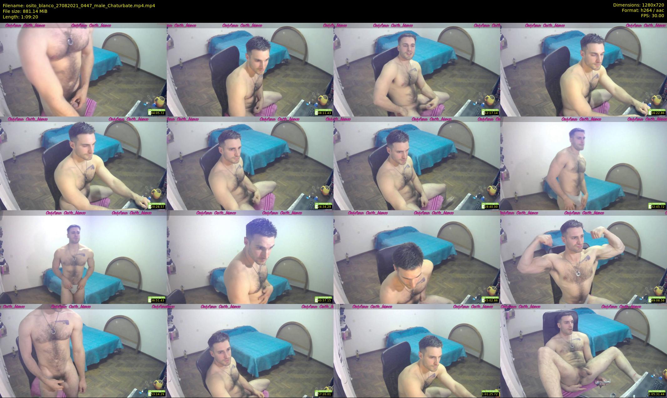osito_blanco — 70 minute Chaturbate male cam show recording, 720p, Aug 27, 2021