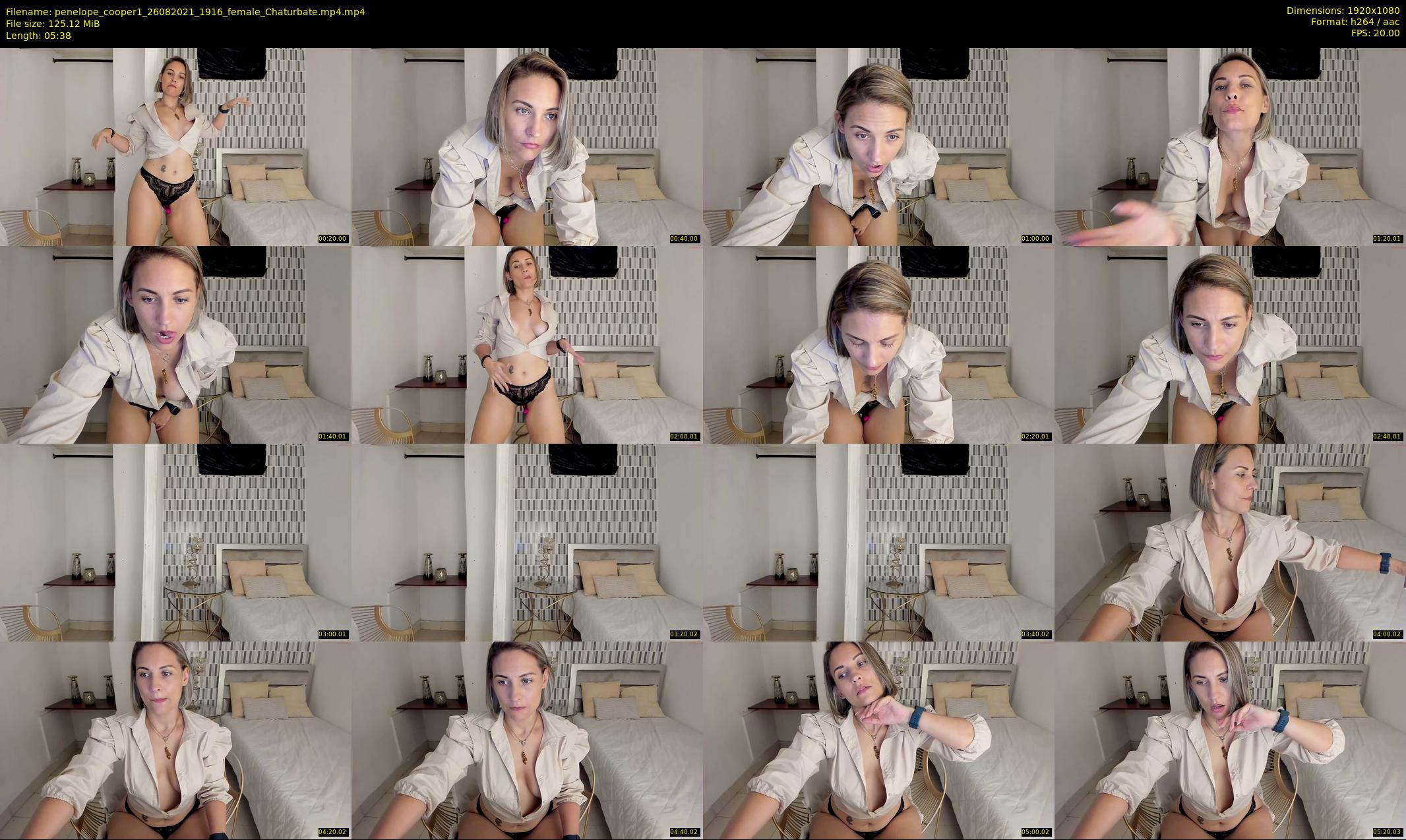 penelope_cooper1 — 6 minute Chaturbate female cam show recording, 1080p, Aug 26, 2021