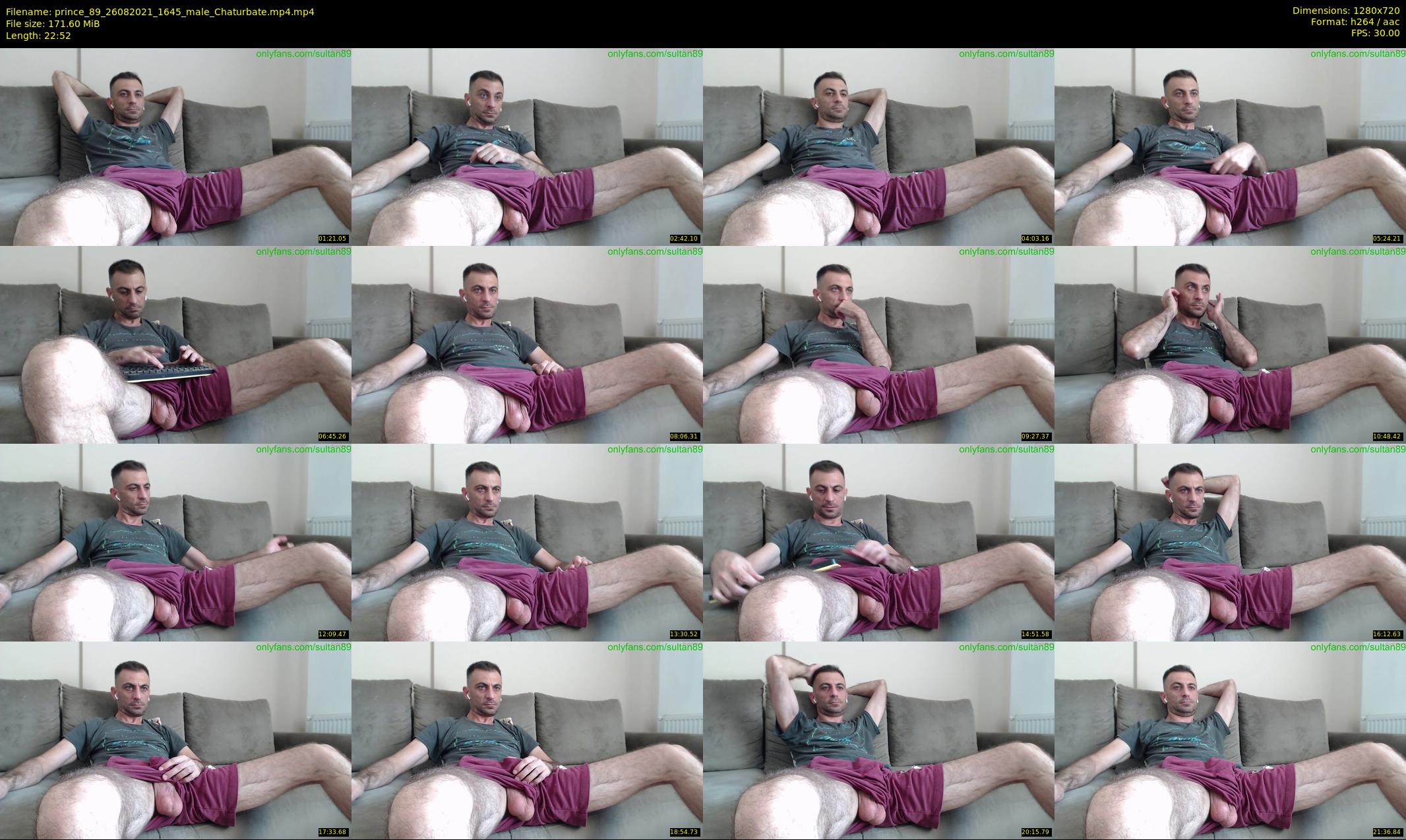 prince_89 — 23 minute Chaturbate male cam show recording, 720p, Aug 26, 2021