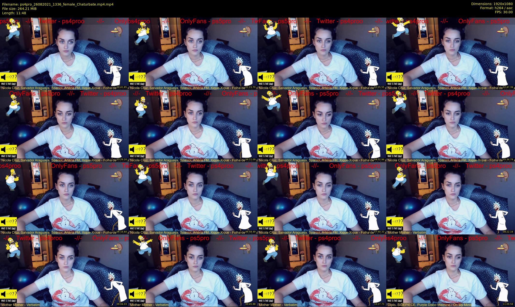 ps4pro — 12 minute Chaturbate female cam show recording, 1080p, Aug 26, 2021