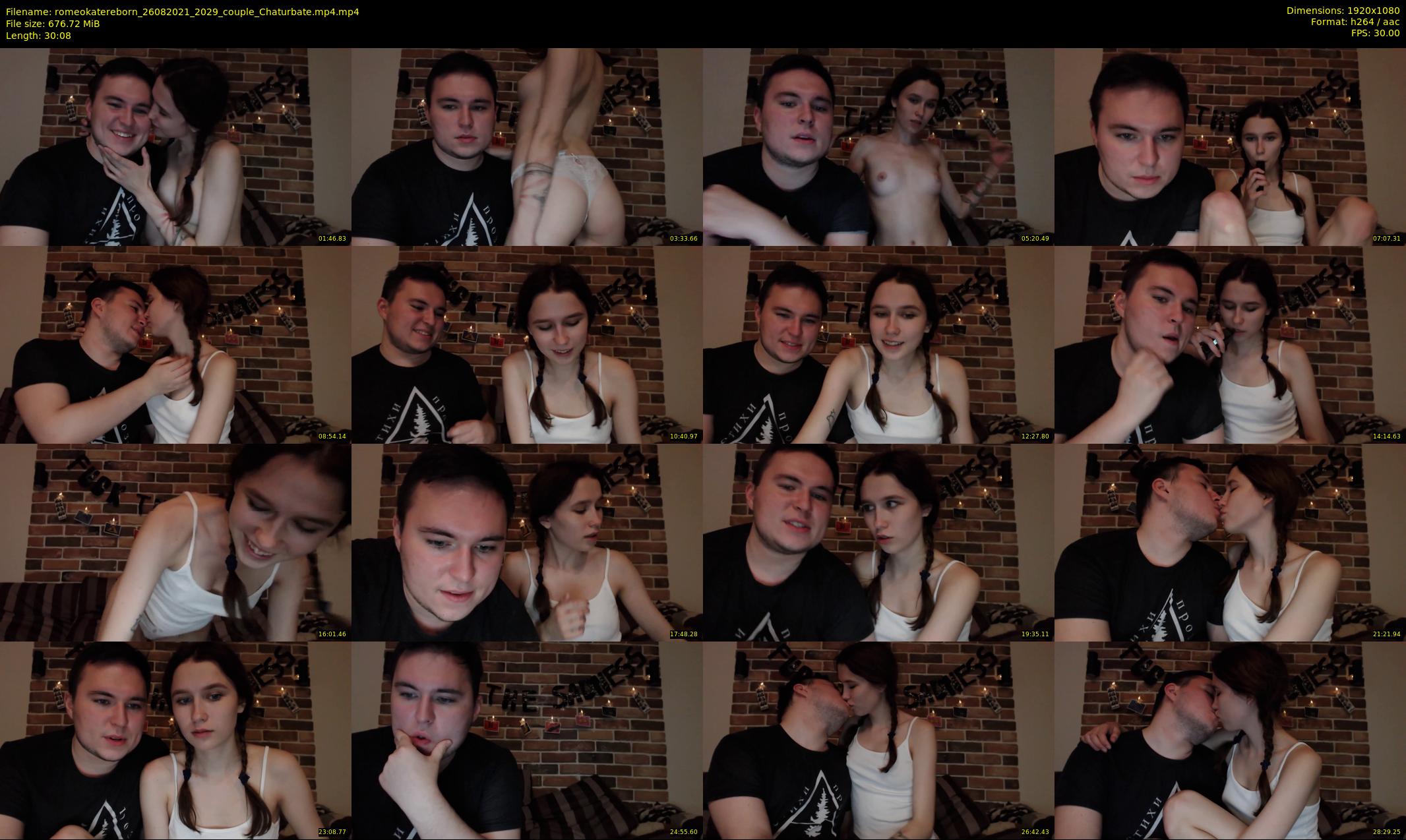 romeokatereborn — 31 minute Chaturbate couple cam show recording, 1080p, Aug 26, 2021
