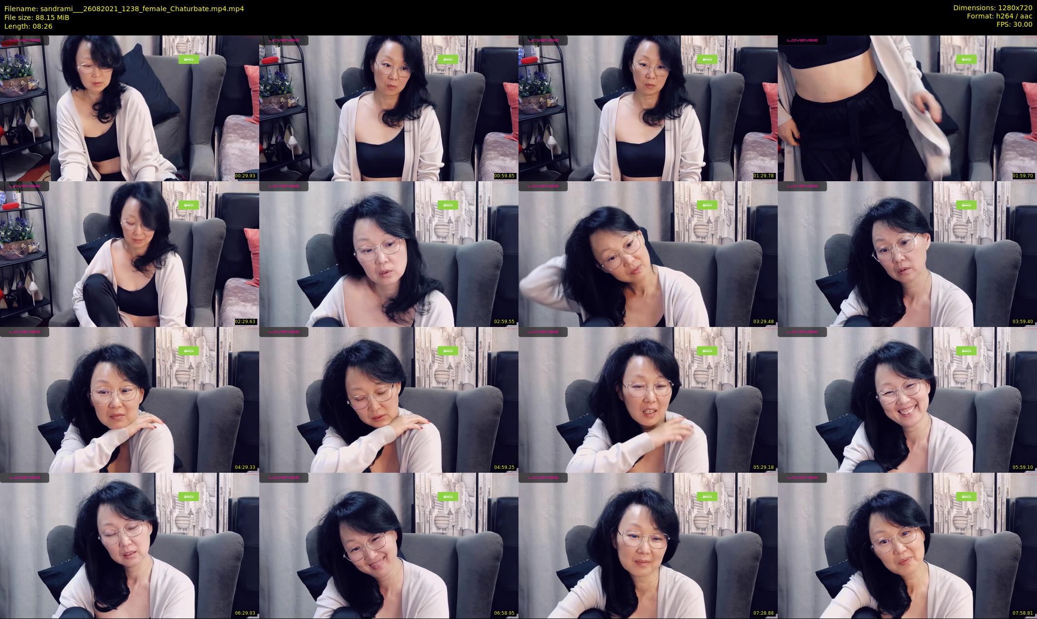 sandrami__ — 9 minute Chaturbate female cam show recording, 720p, Aug 26, 2021