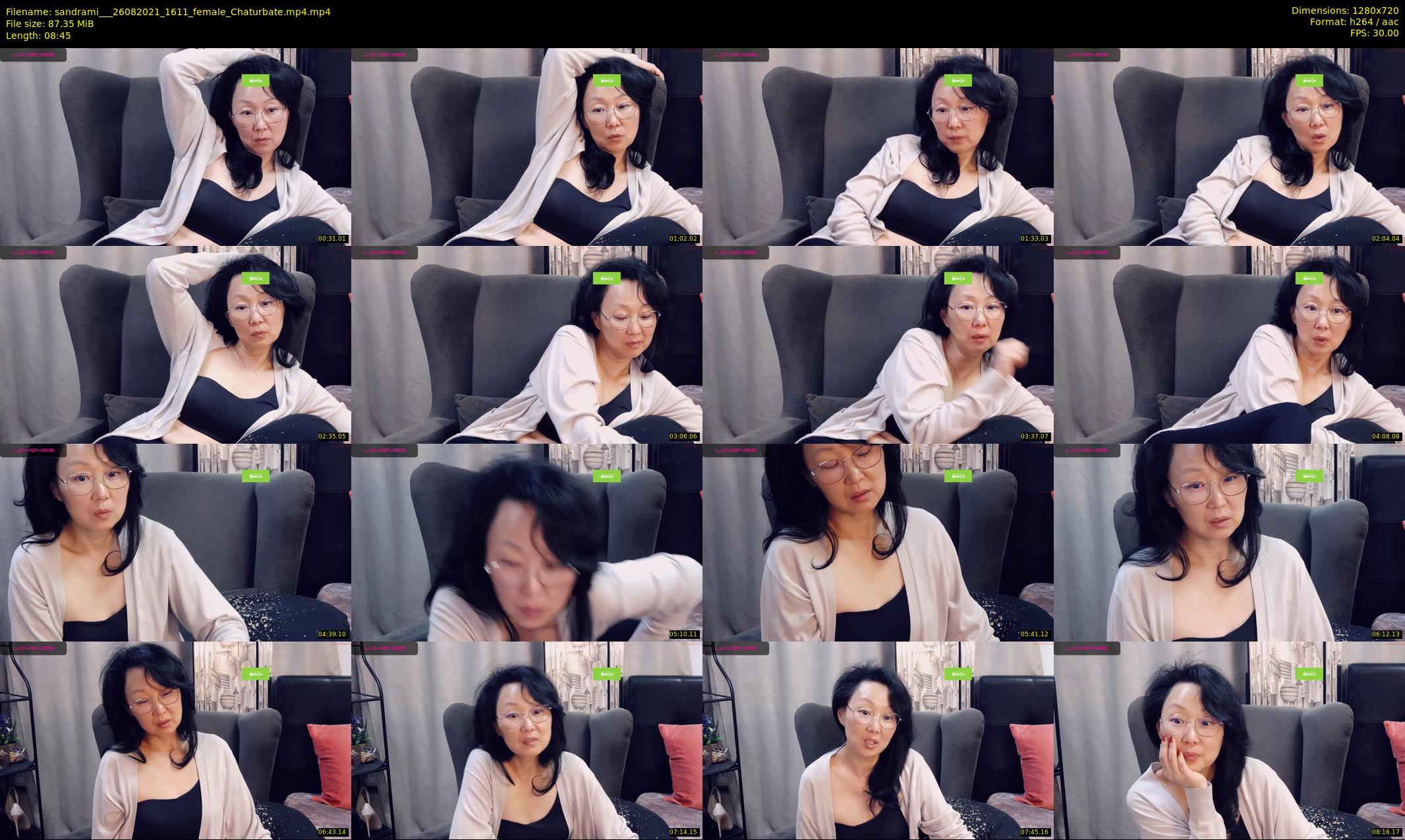 sandrami__ — 9 minute Chaturbate female cam show recording, 720p, Aug 26, 2021