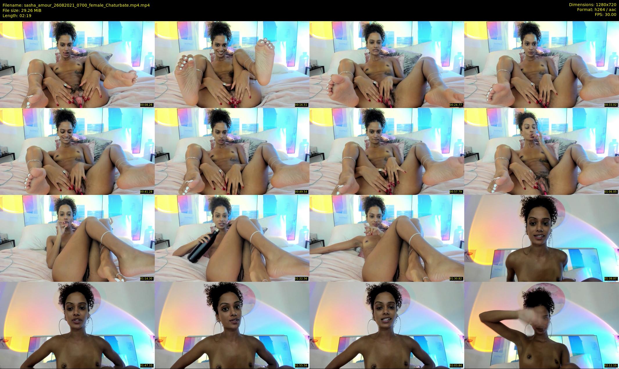 sasha_amour — 3 minute Chaturbate female cam show recording, 720p, Aug 26, 2021