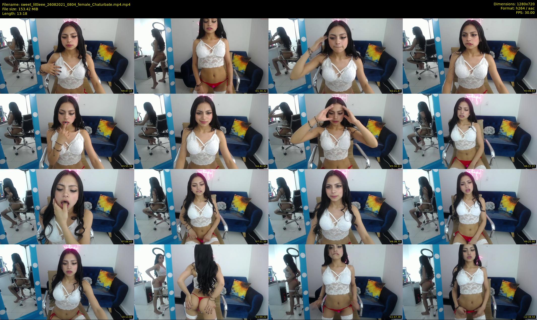 sweet_littleee — 14 minute Chaturbate female cam show recording, 720p, Aug 26, 2021