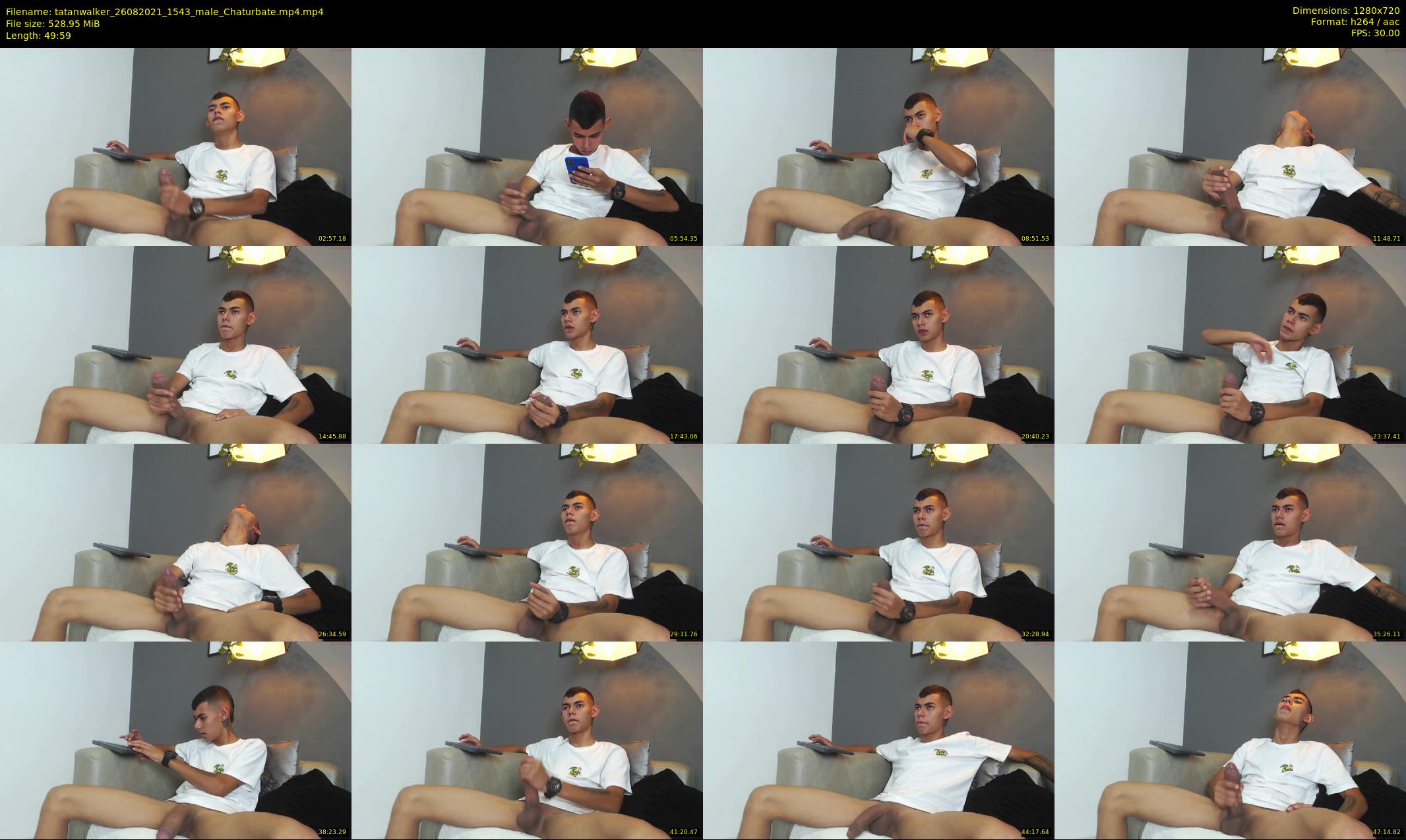 tatanwalker — 50 minute Chaturbate male cam show recording, 720p, Aug 26, 2021